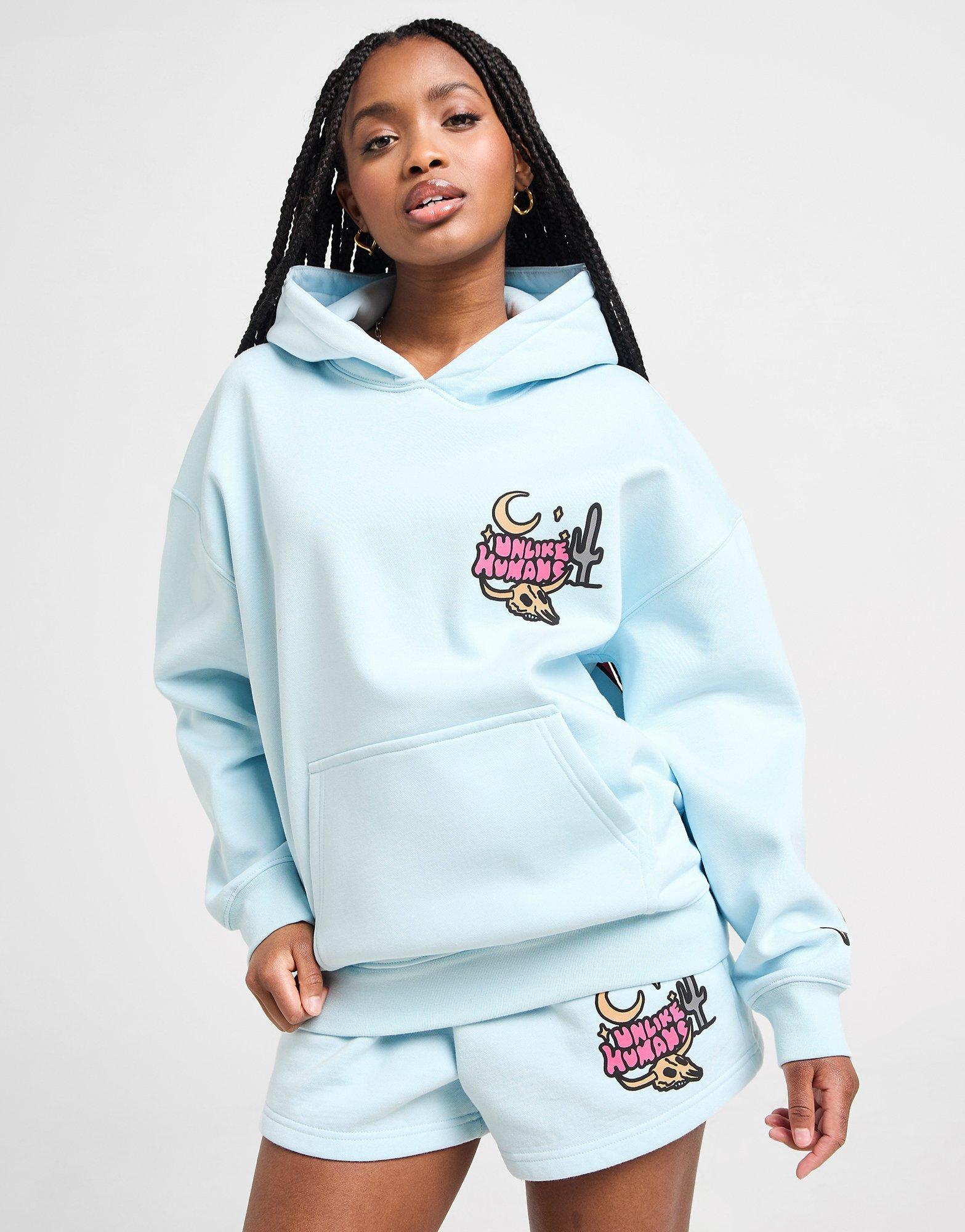 Unlike Humans Cactus Overhead Hoodie