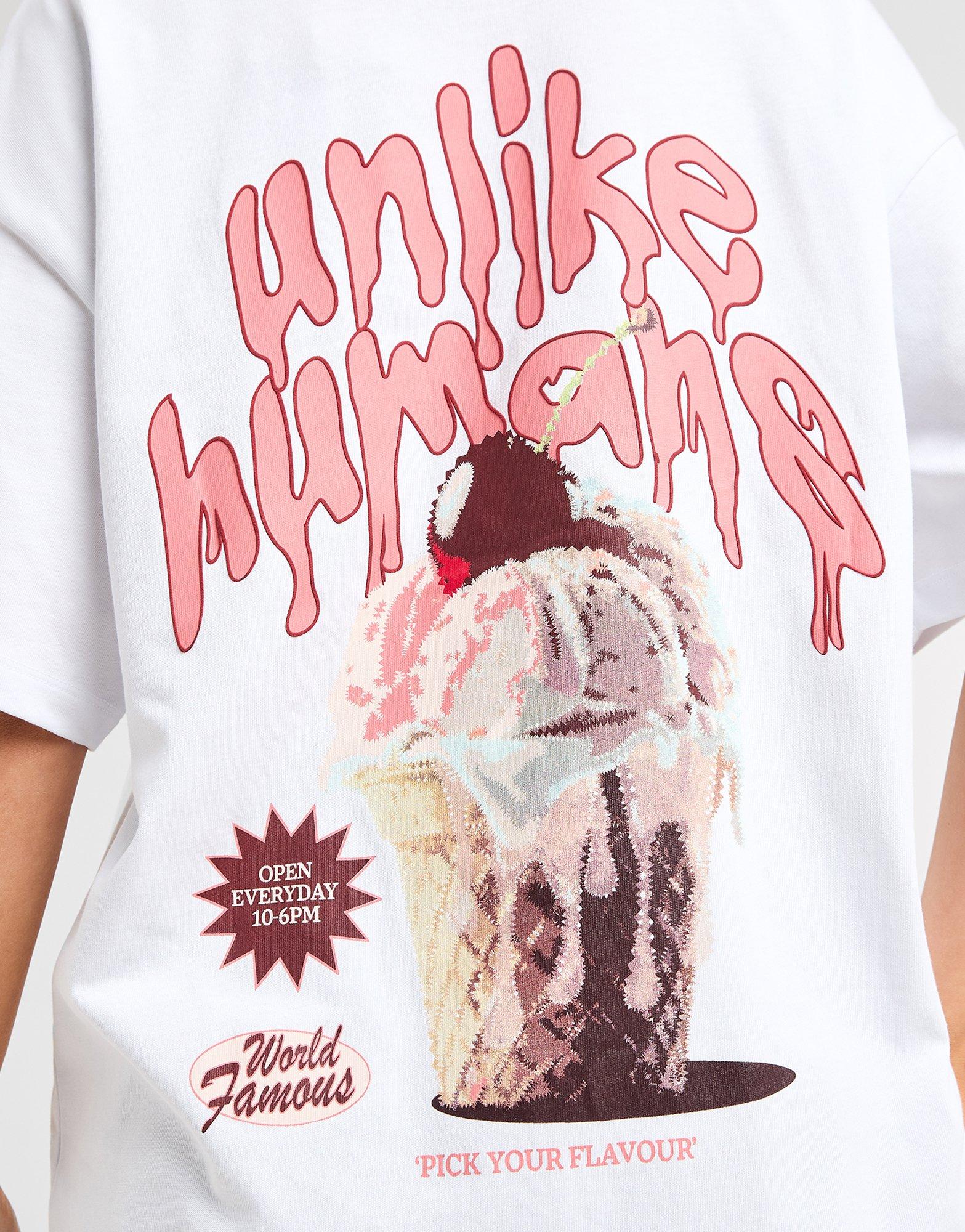 Unlike Humans Ice Cream T-Shirt Unlike Humans Ice Cream T-Shirt