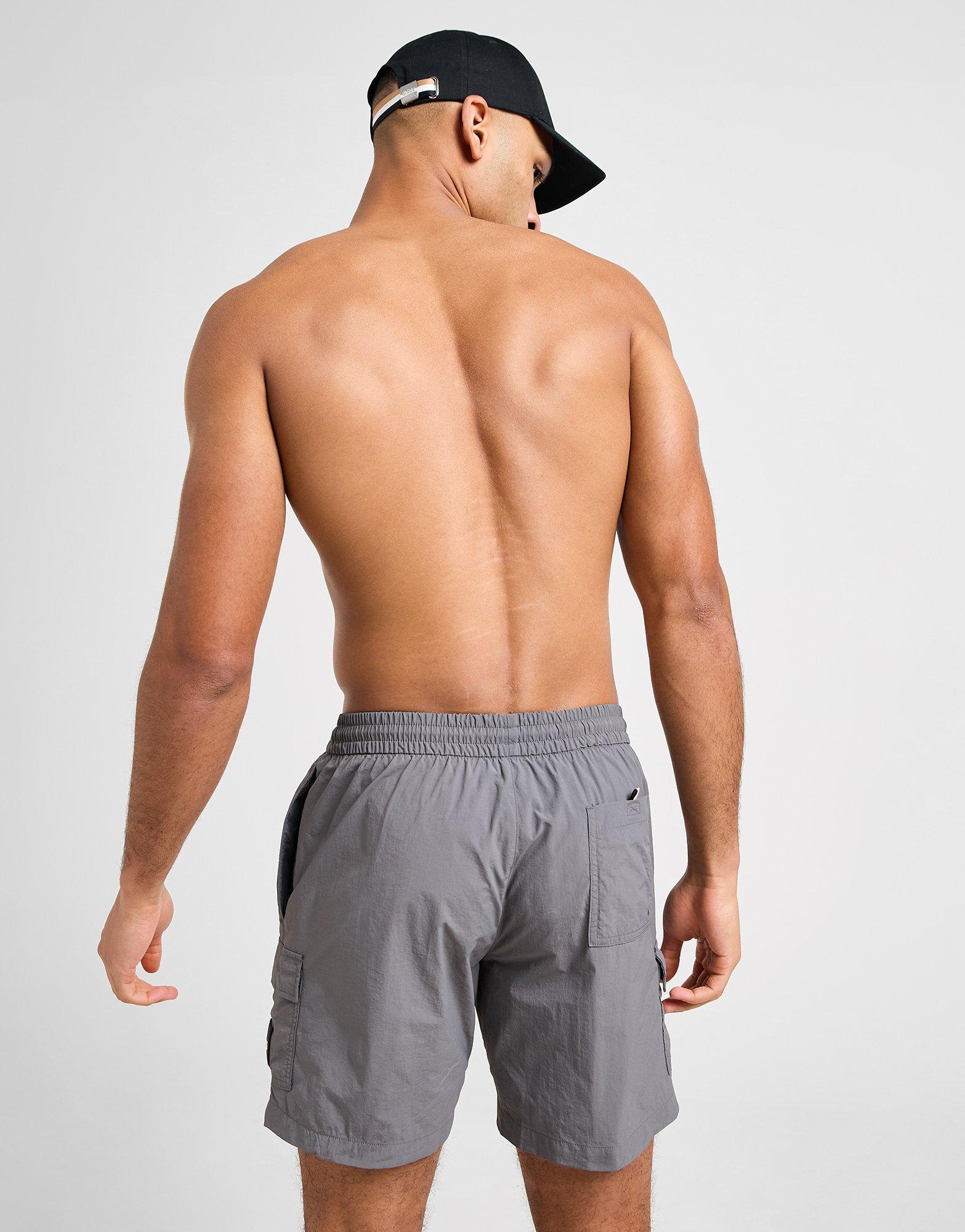 BOSS Badge Cargo Swim Shorts