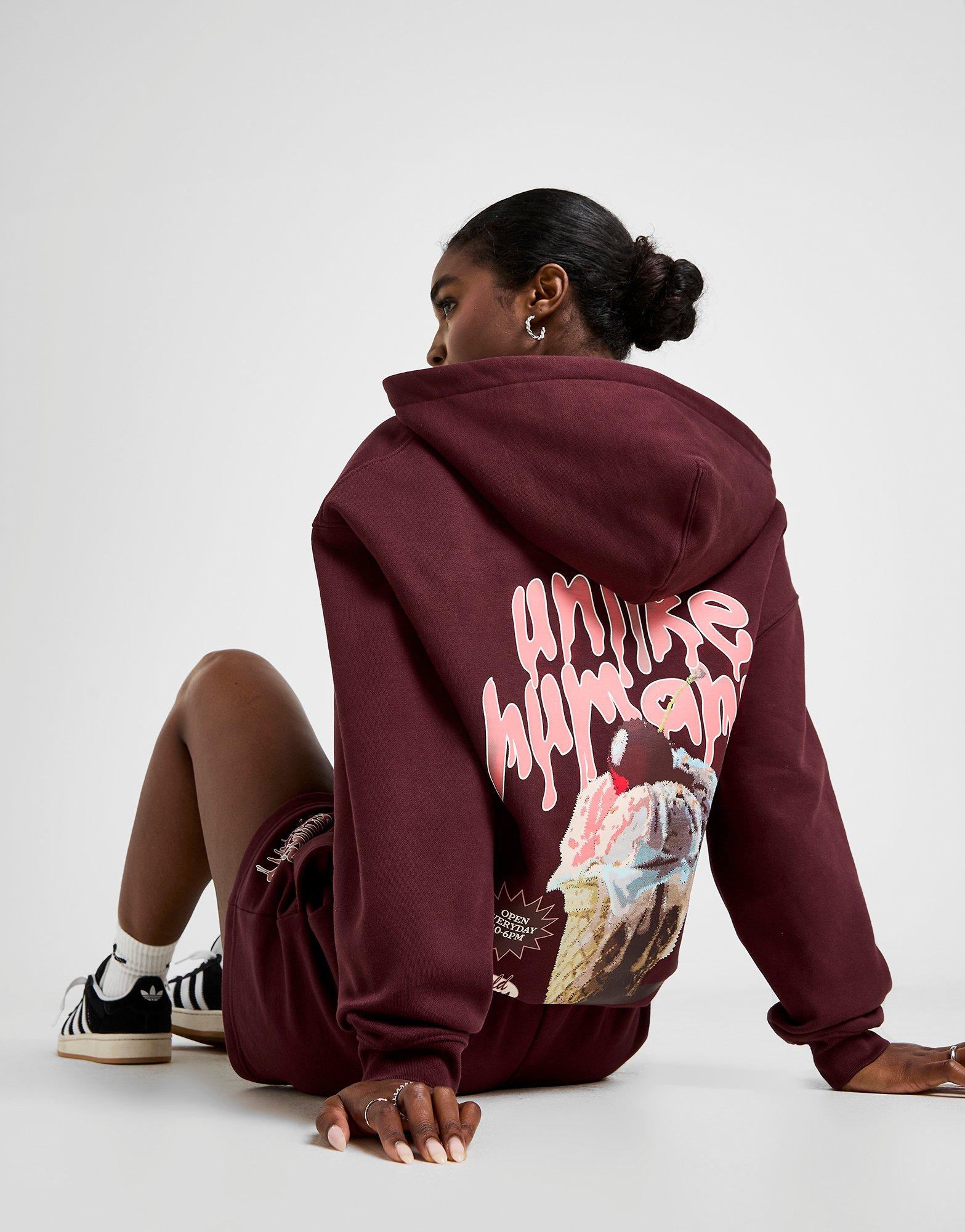 Unlike Humans Ice Cream Full Zip Hoodie