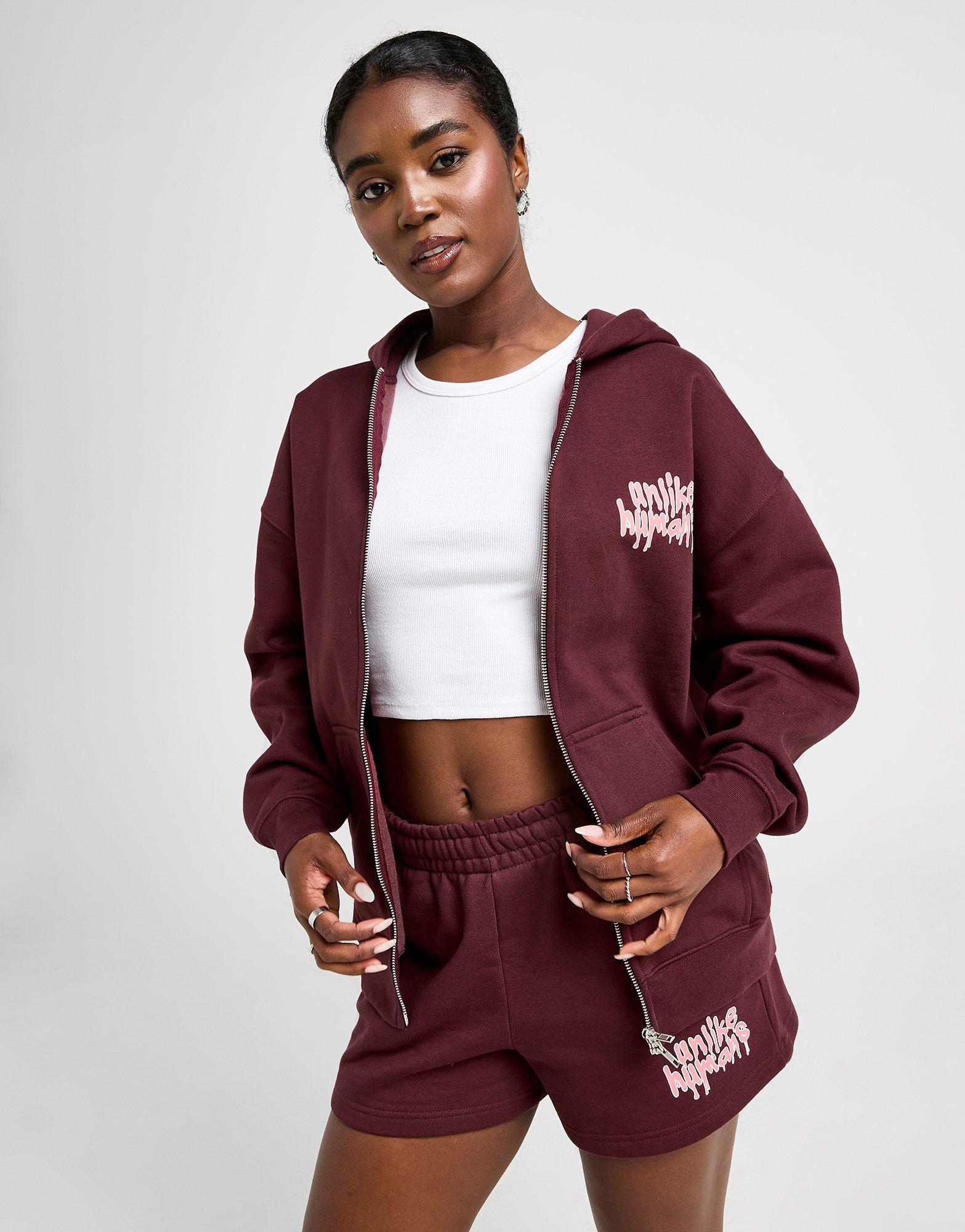 Unlike Humans Ice Cream Full Zip Hoodie