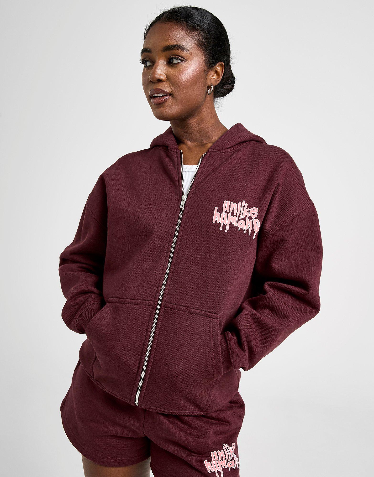 Unlike Humans Ice Cream Full Zip Hoodie