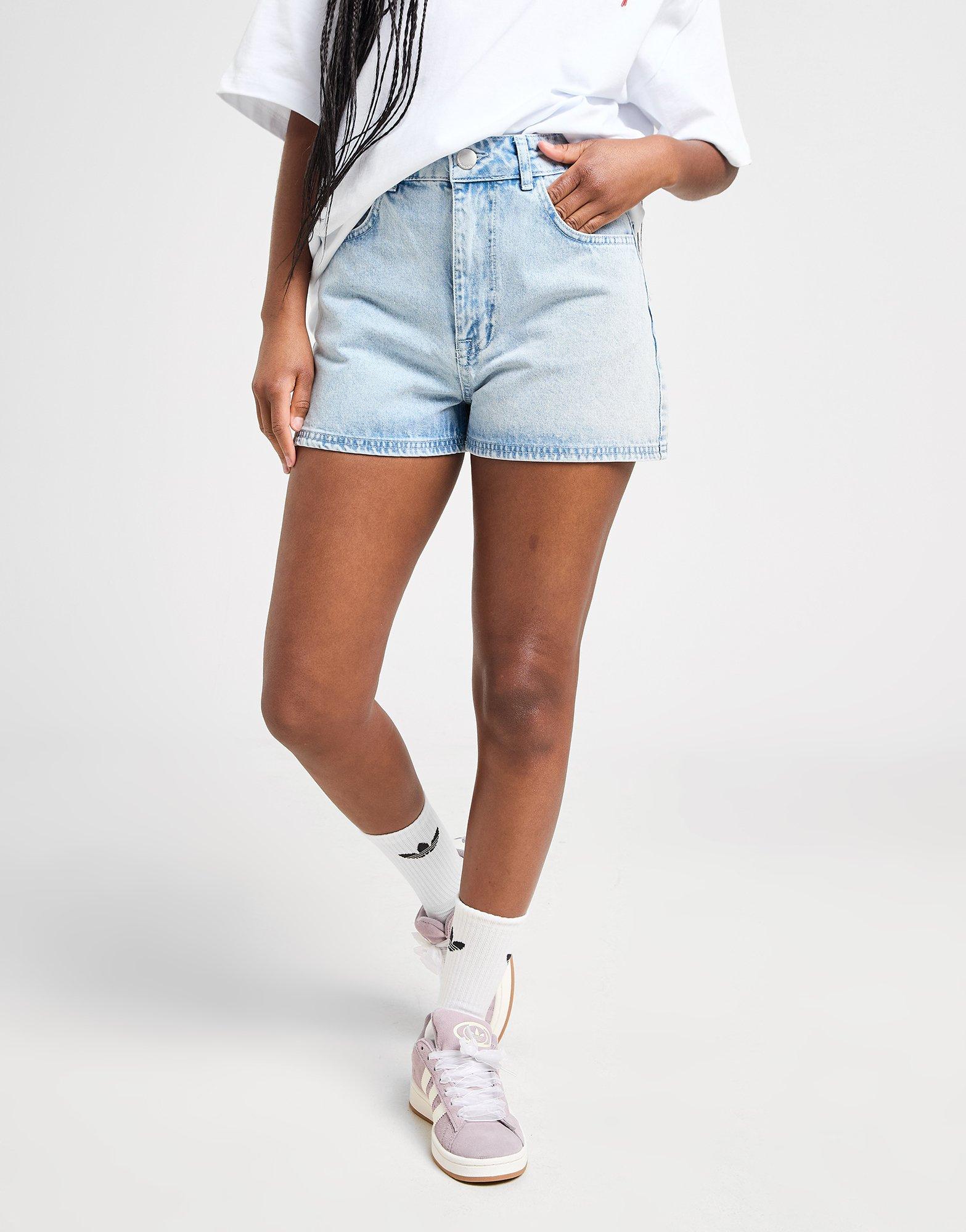Unlike Humans High-Rise Mom Shorts