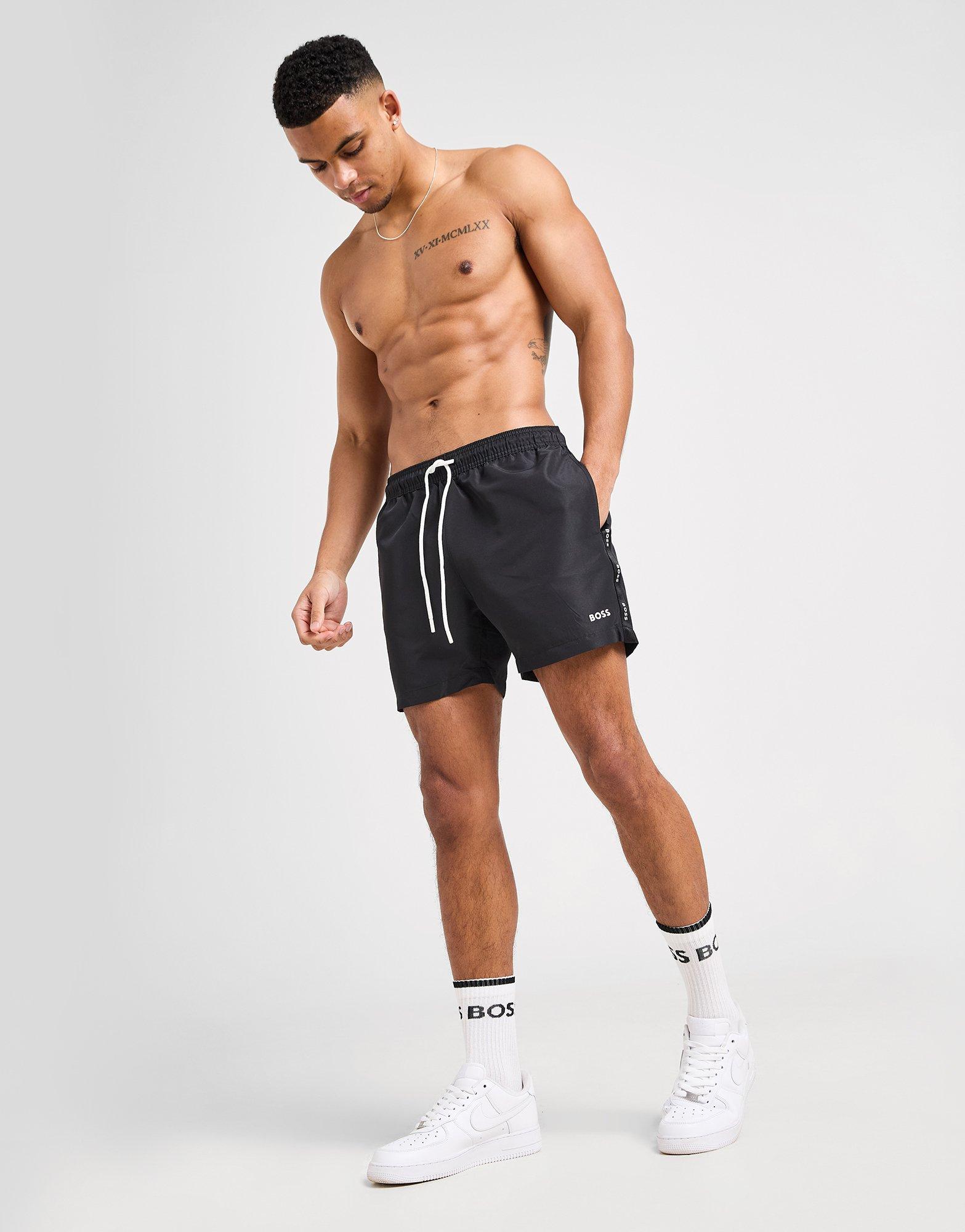 BOSS Repeat Tape Swim Shorts BOSS Repeat Tape Swim Shorts