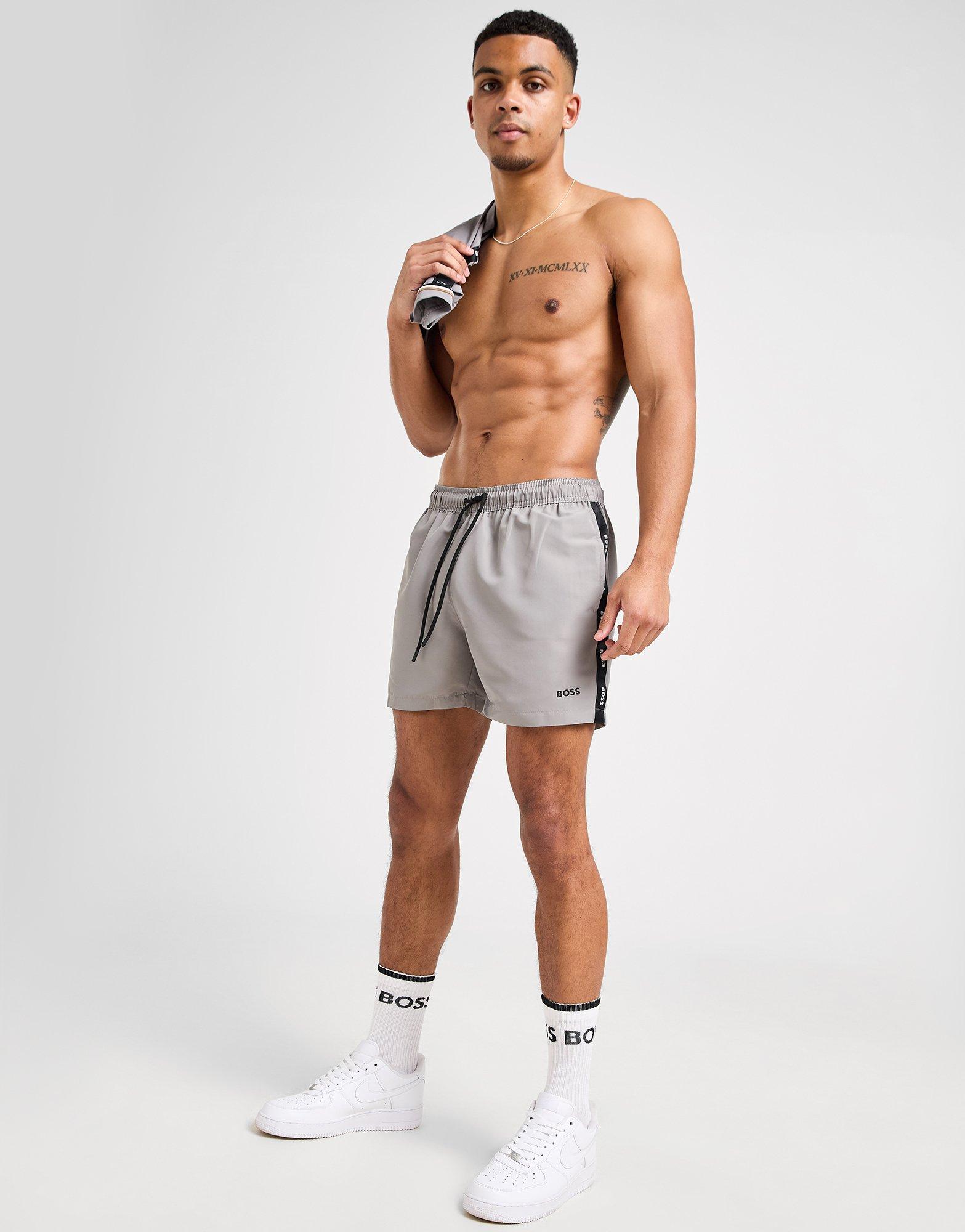 BOSS Repeat Tape Swim Shorts