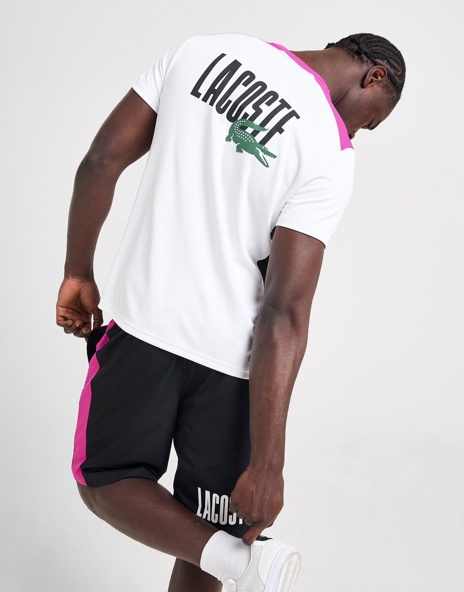 Lacoste Back Logo Colour Block T-Shirt