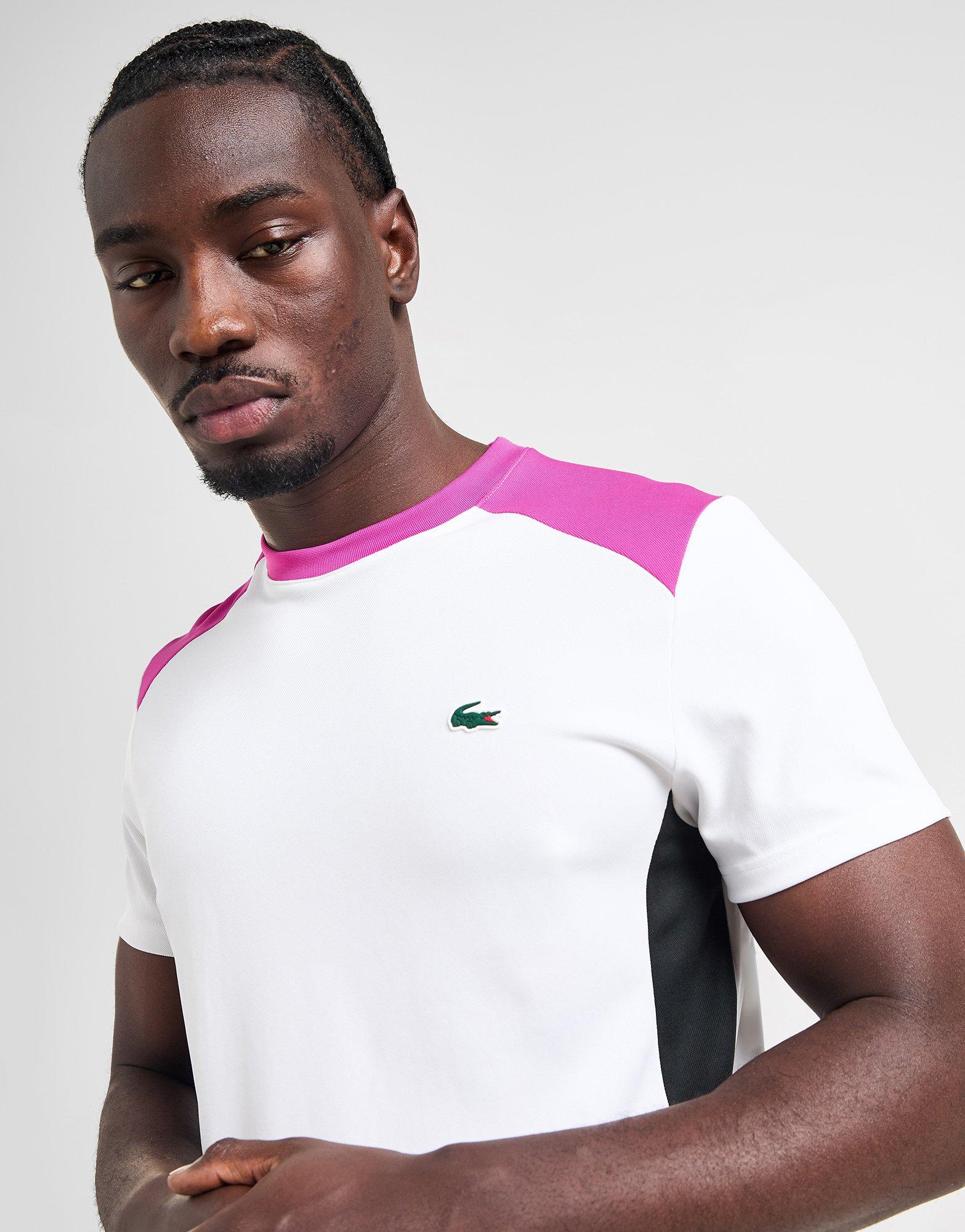 Lacoste Back Logo Colour Block T-Shirt