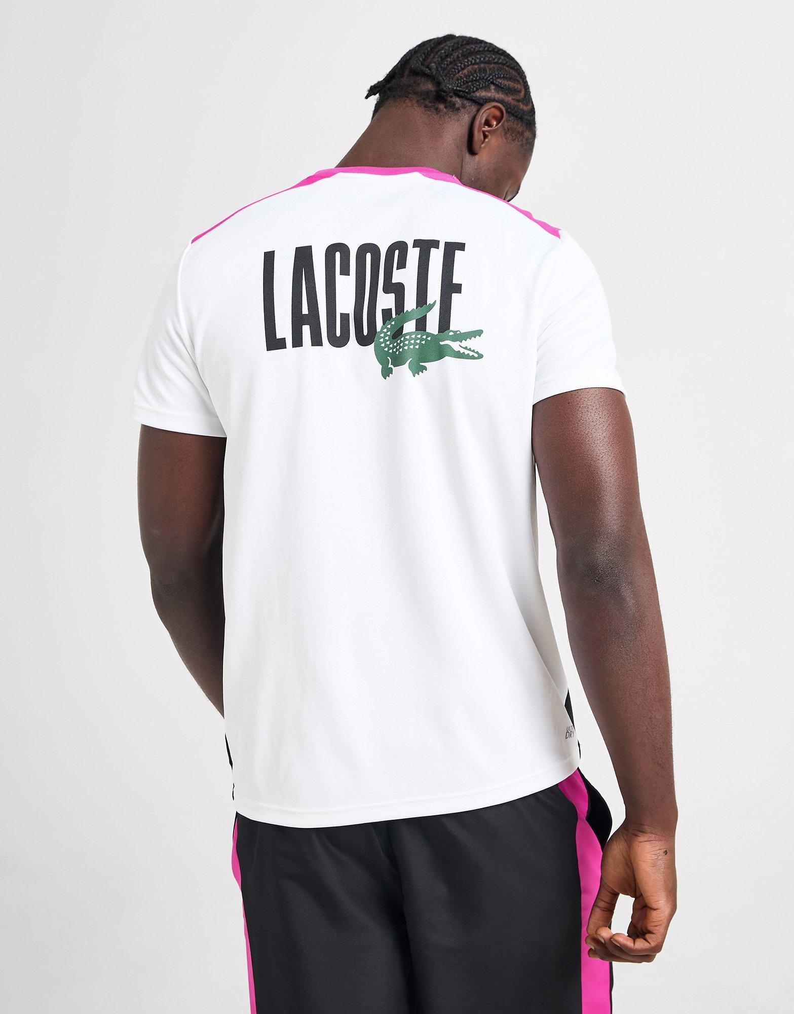 Lacoste Back Logo Colour Block T-Shirt