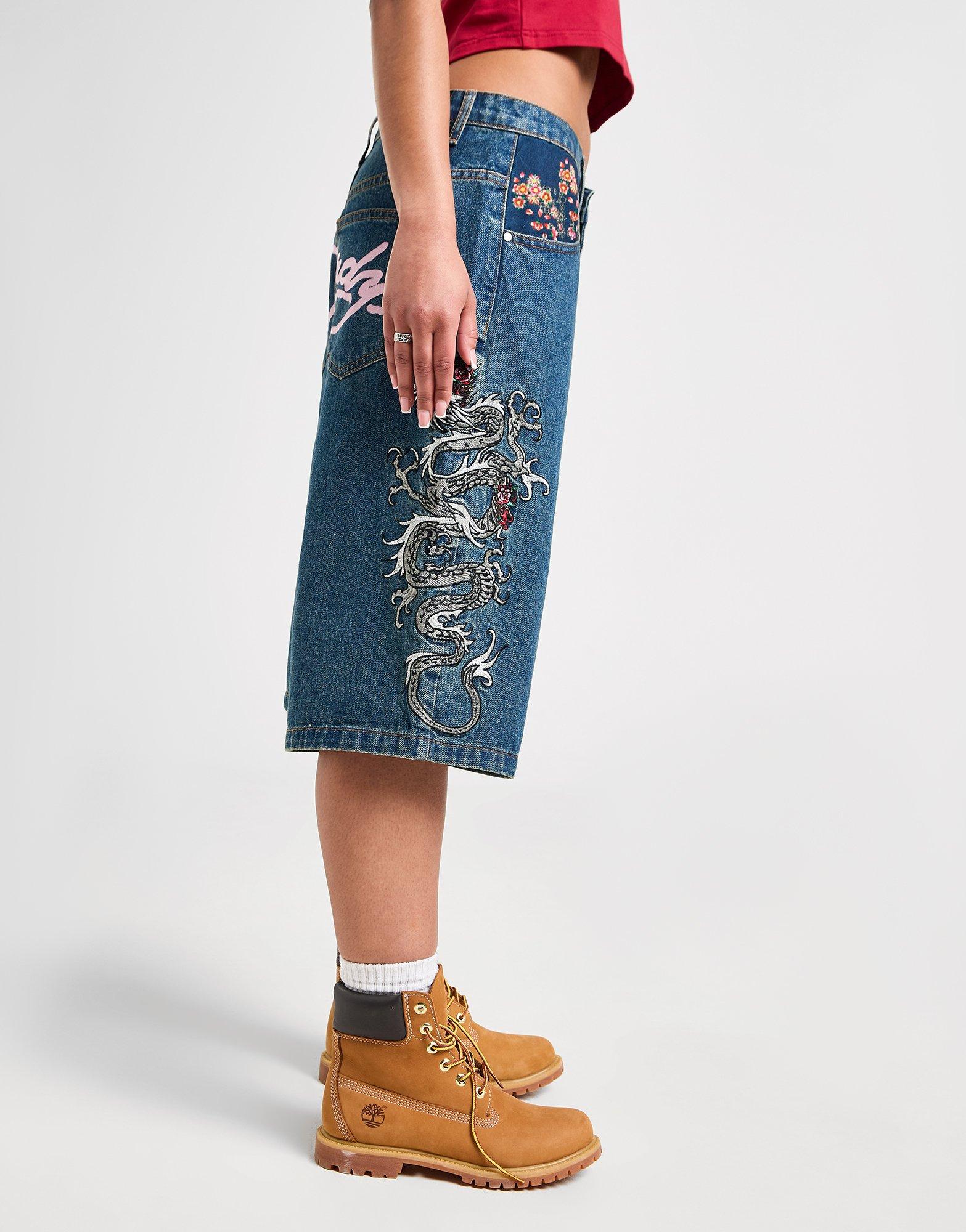 Ed Hardy Dragon Jorts