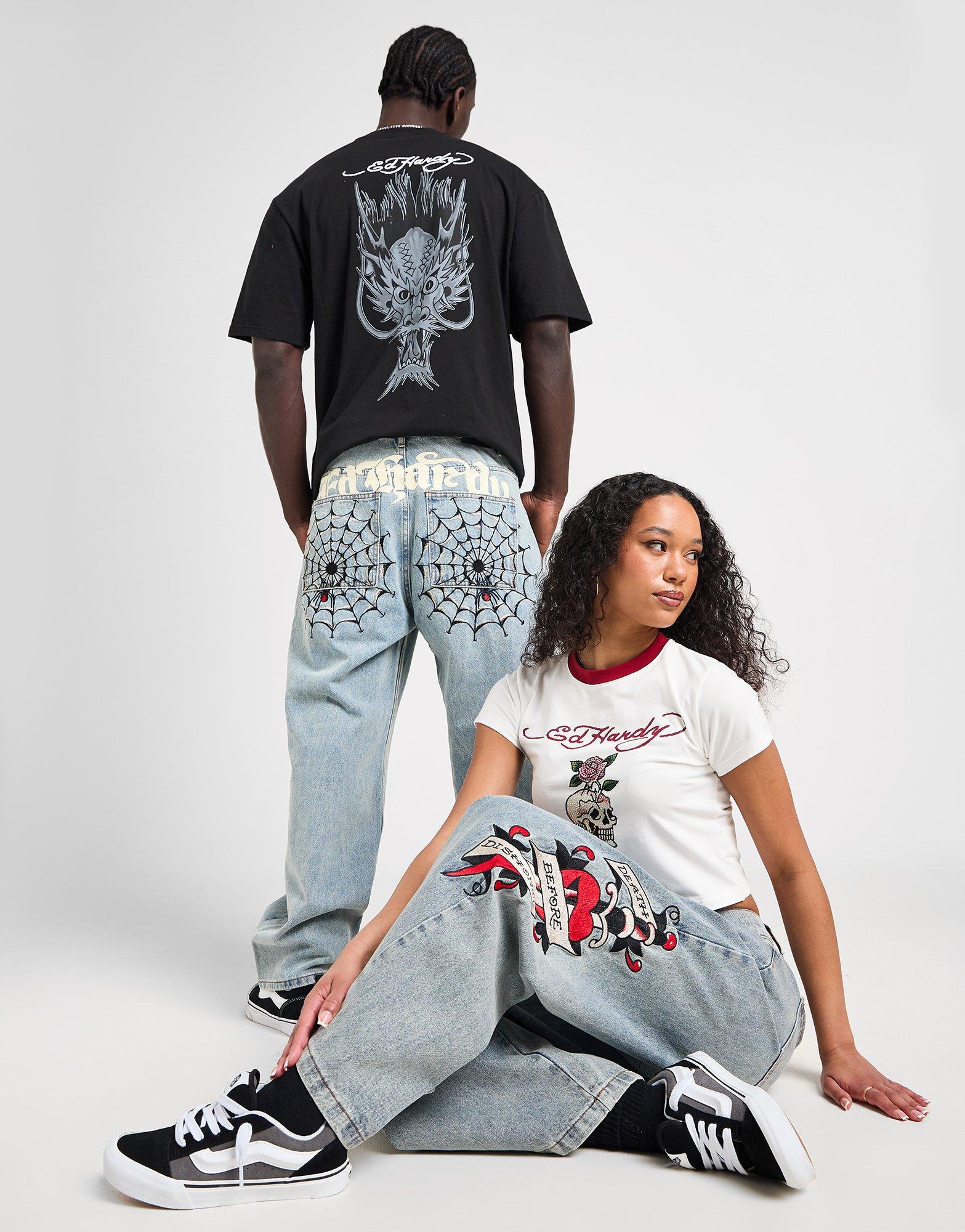 Ed Hardy Black Widow Jeans