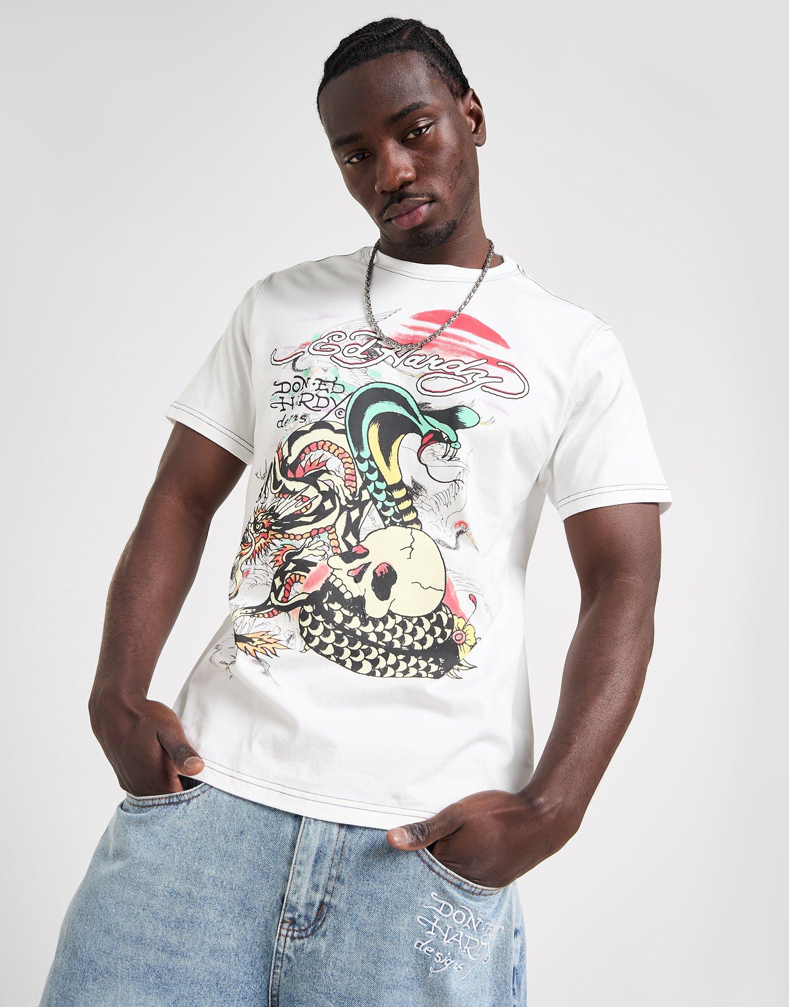 Ed Hardy Snake Sunset T-Shirt Ed Hardy Snake Sunset T-Shirt