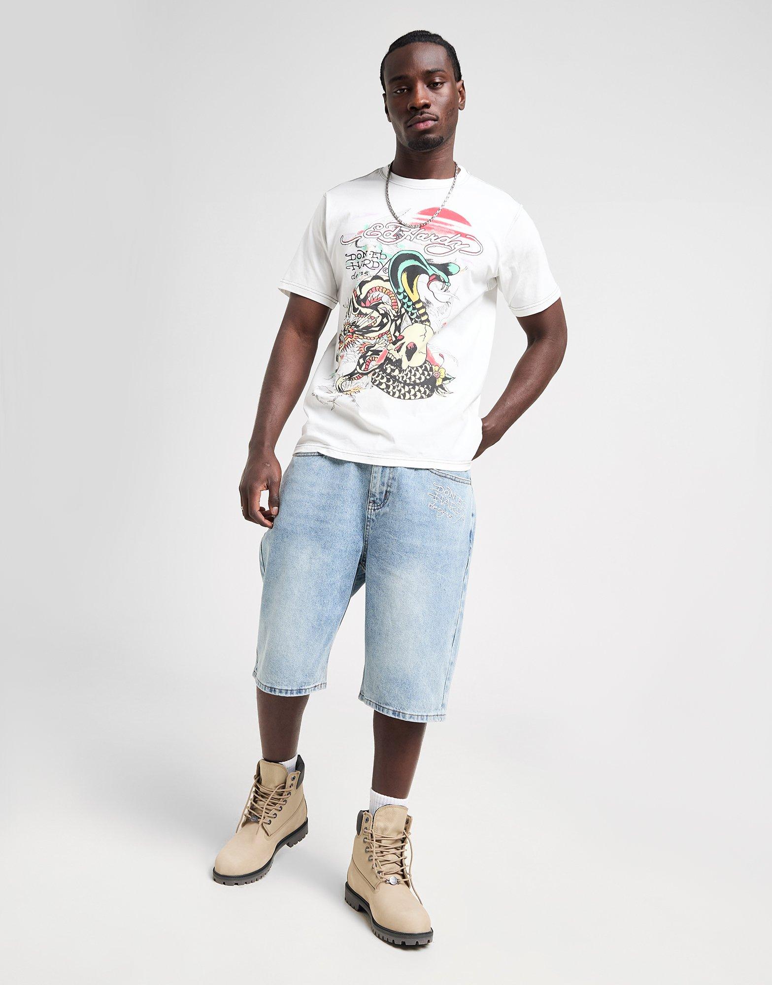 Ed Hardy Snake Sunset T-Shirt Ed Hardy Snake Sunset T-Shirt