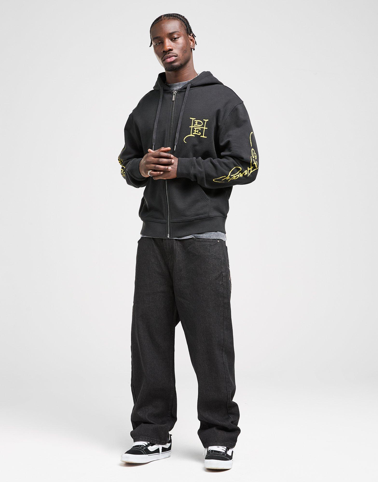 Ed Hardy Back Dragon Full Zip Hoodie