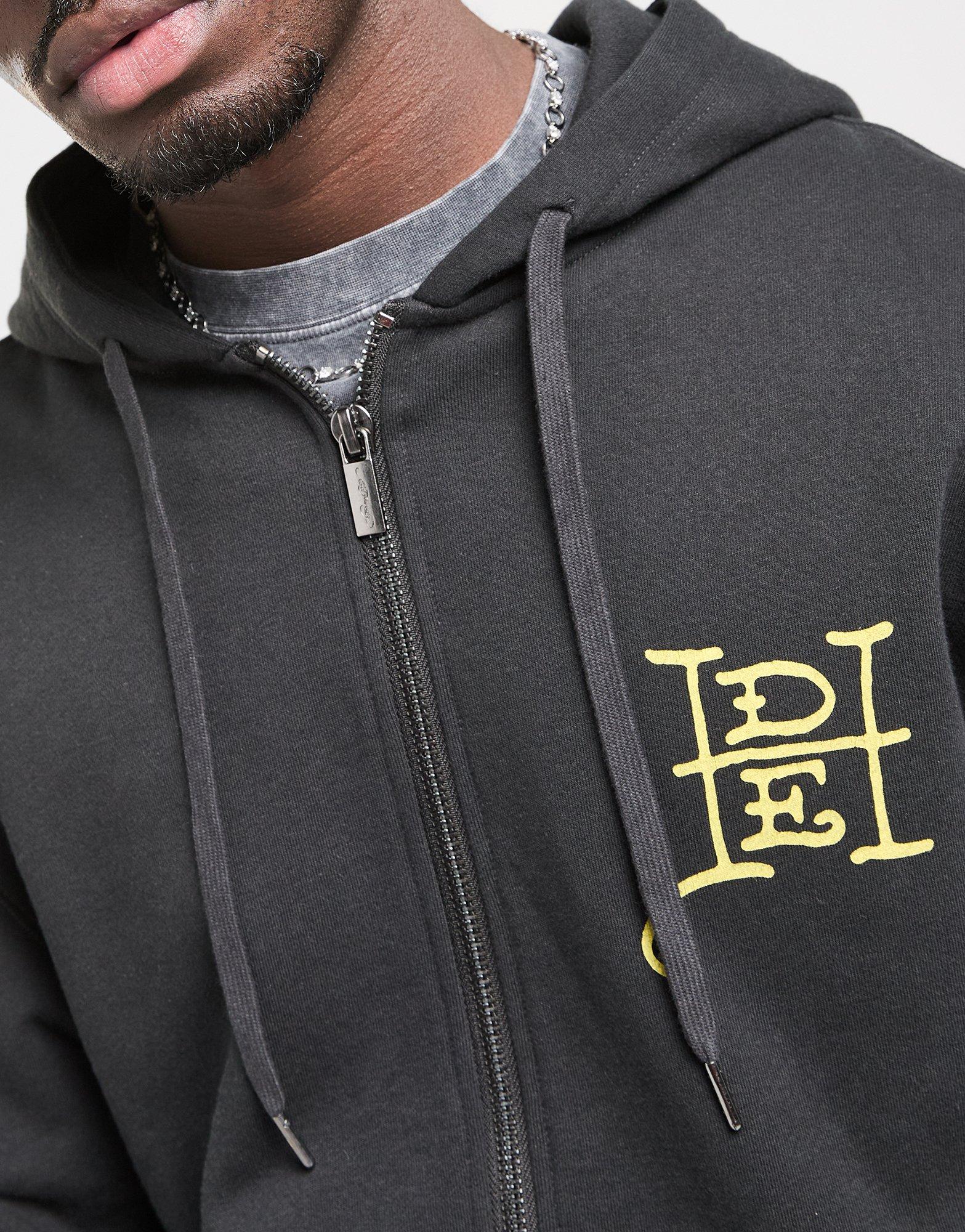 Ed Hardy Back Dragon Full Zip Hoodie