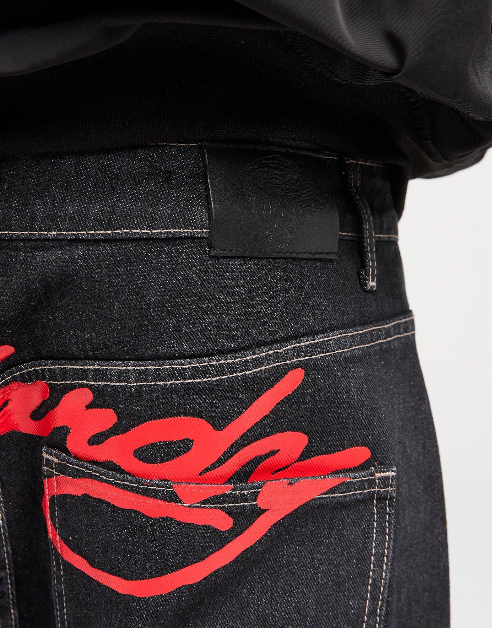 Ed Hardy Double Knee Dragon Jeans