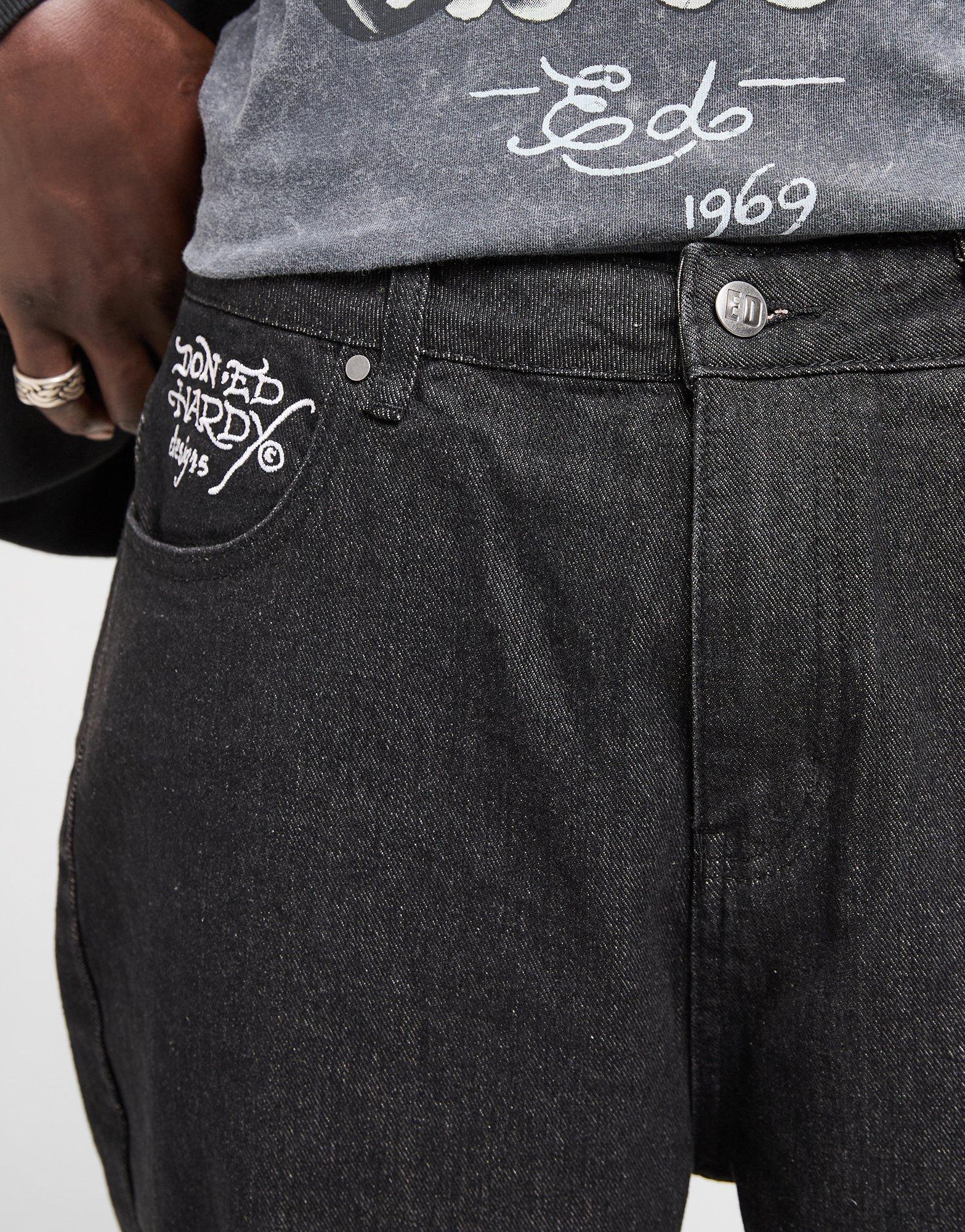 Ed Hardy Black Widow Jeans