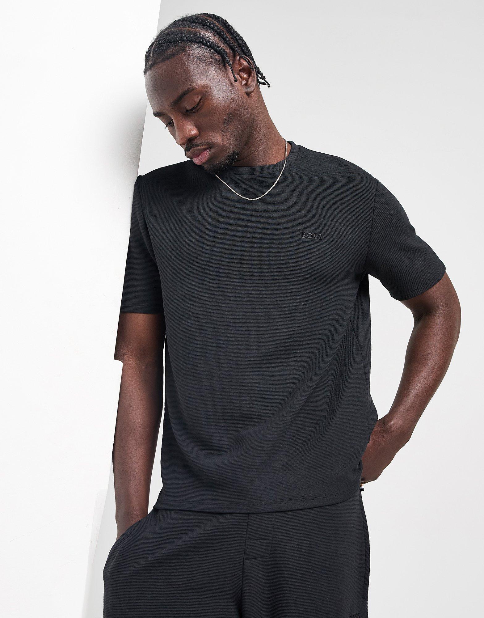 BOSS Ottoman Ribbed T-Shirt