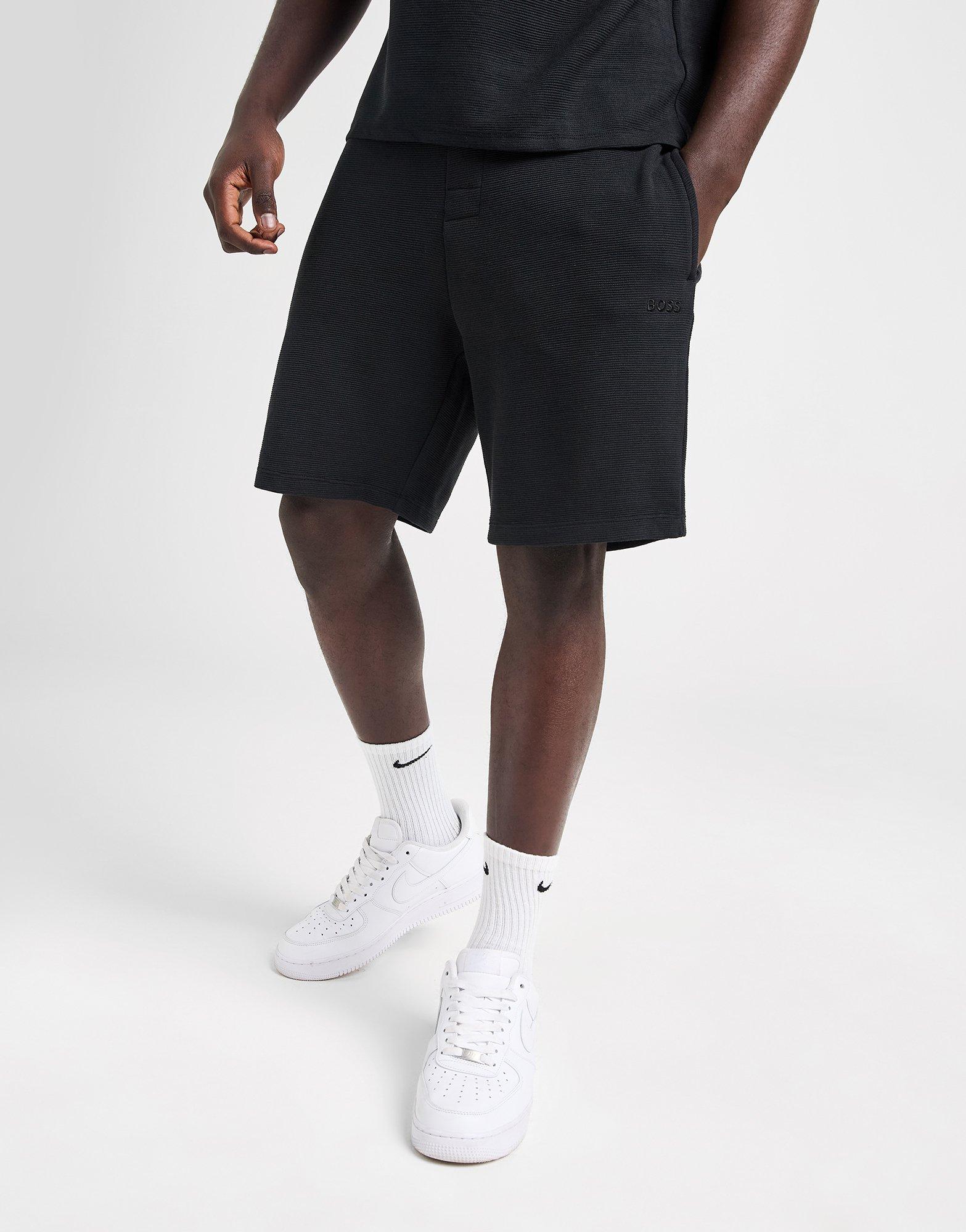 BOSS Ottoman Ribbed Shorts