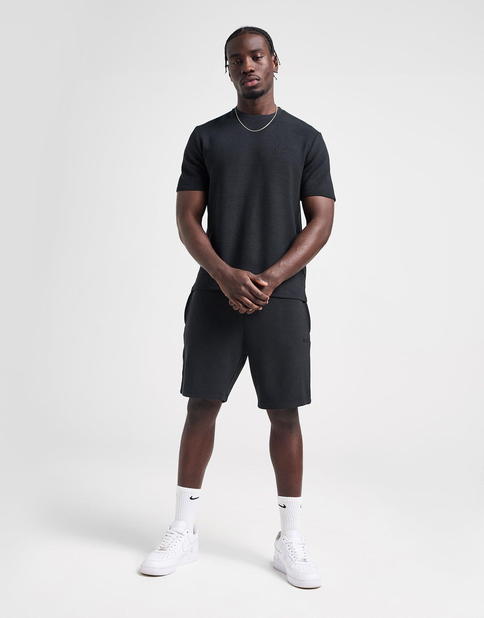 BOSS Ottoman Ribbed Shorts