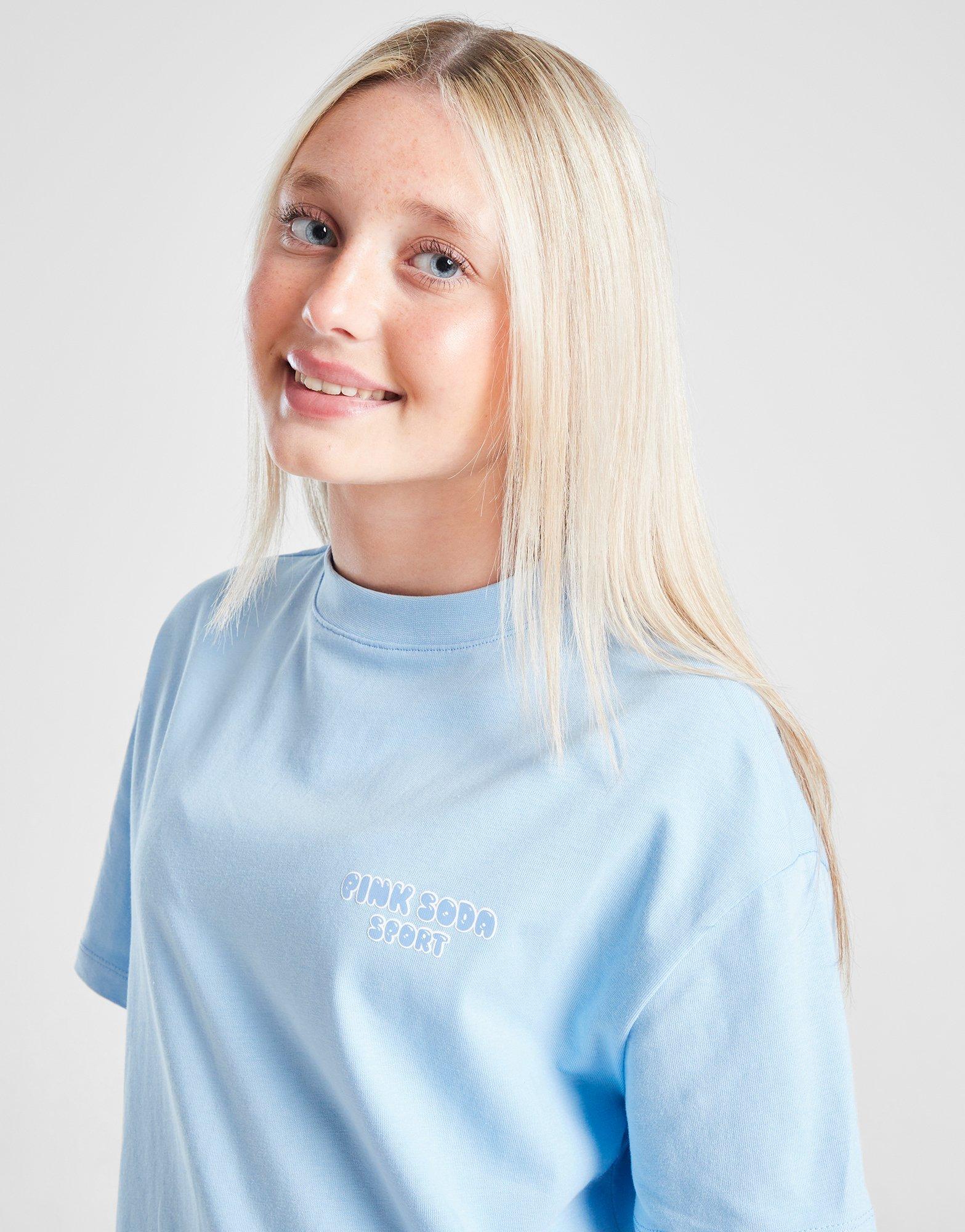 Pink Soda Sport Girls\' Ripple T-Shirt Kinder Pink Soda Sport Girls\' Ripple T-Shirt Kinder