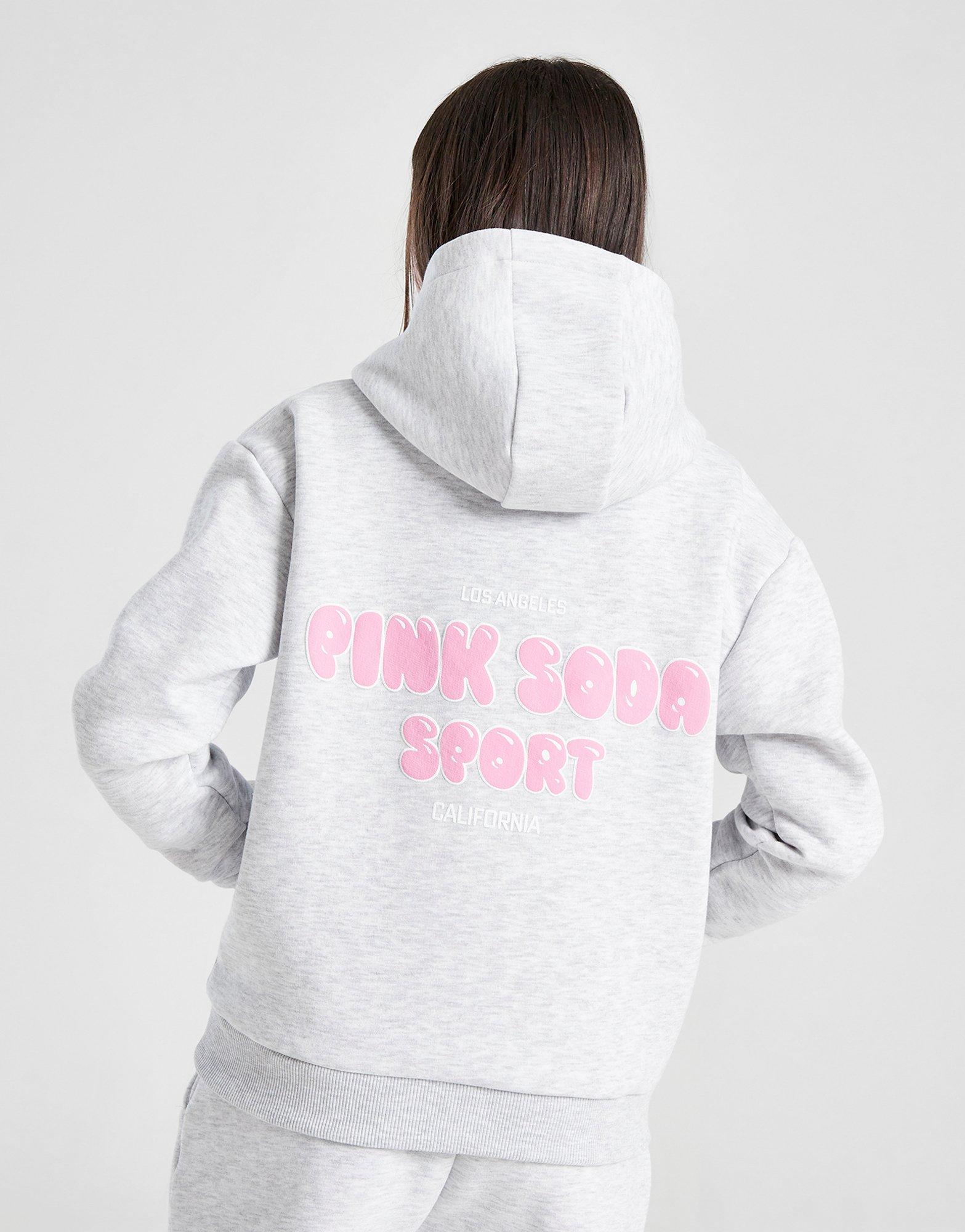 Pink Soda Sport Girls\' Ripple Overhead Hoodie Junior