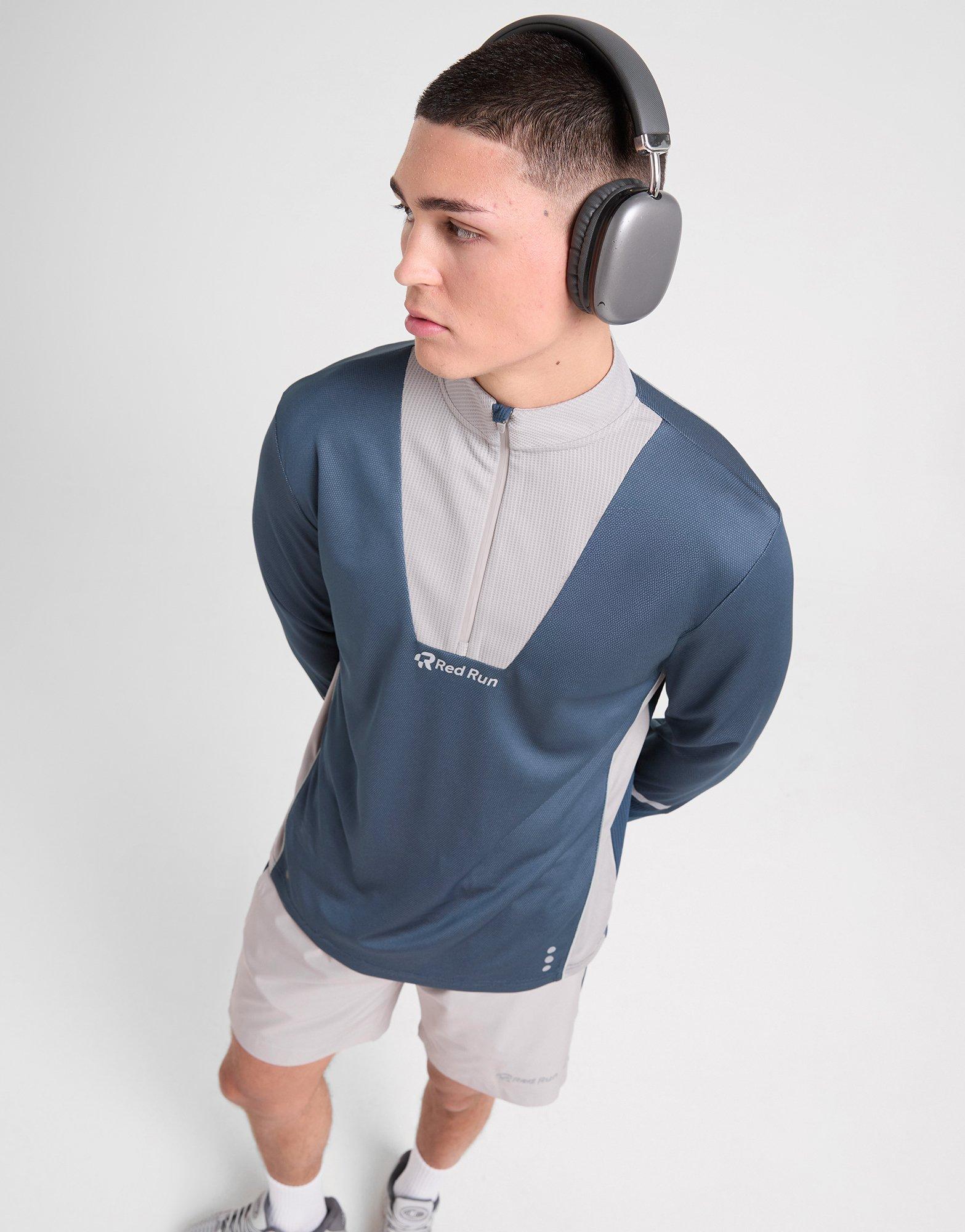 Red Run Activewear Tech Power 1/4 Zip Top Red Run Activewear Tech Power 1/4 Zip Top