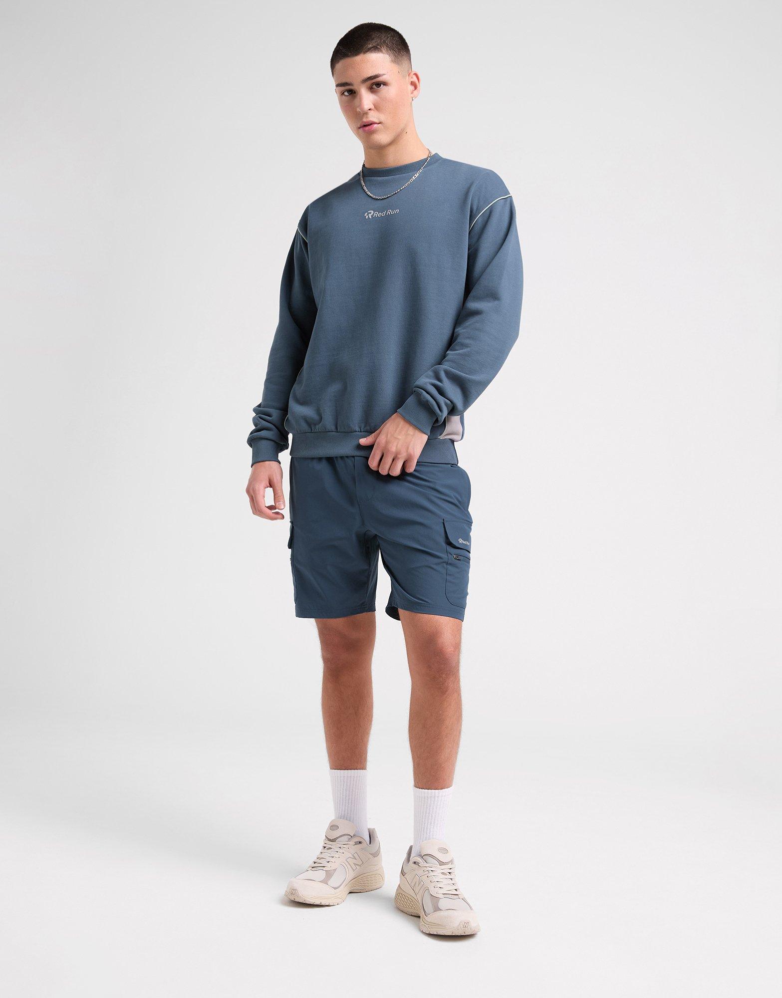 Red Run Activewear Cargo Shorts