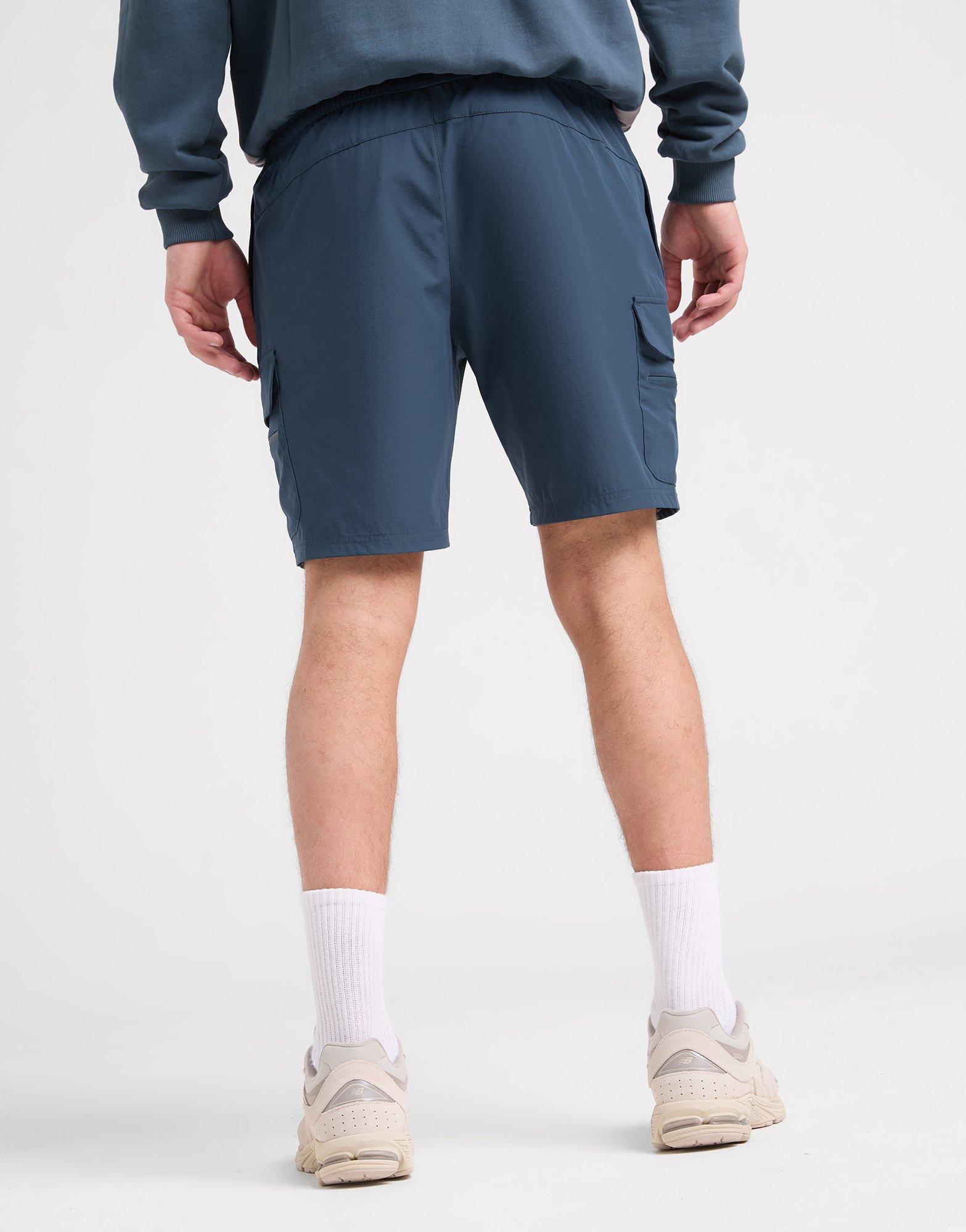 Red Run Activewear Cargo Shorts
