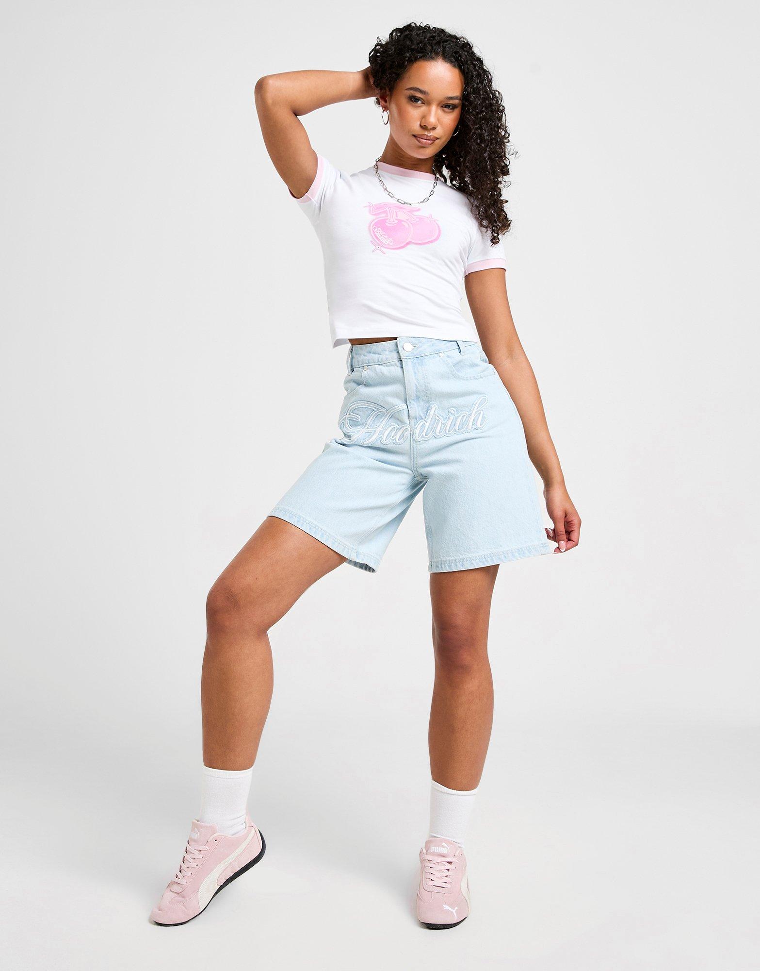 Hoodrich Front Script Jorts