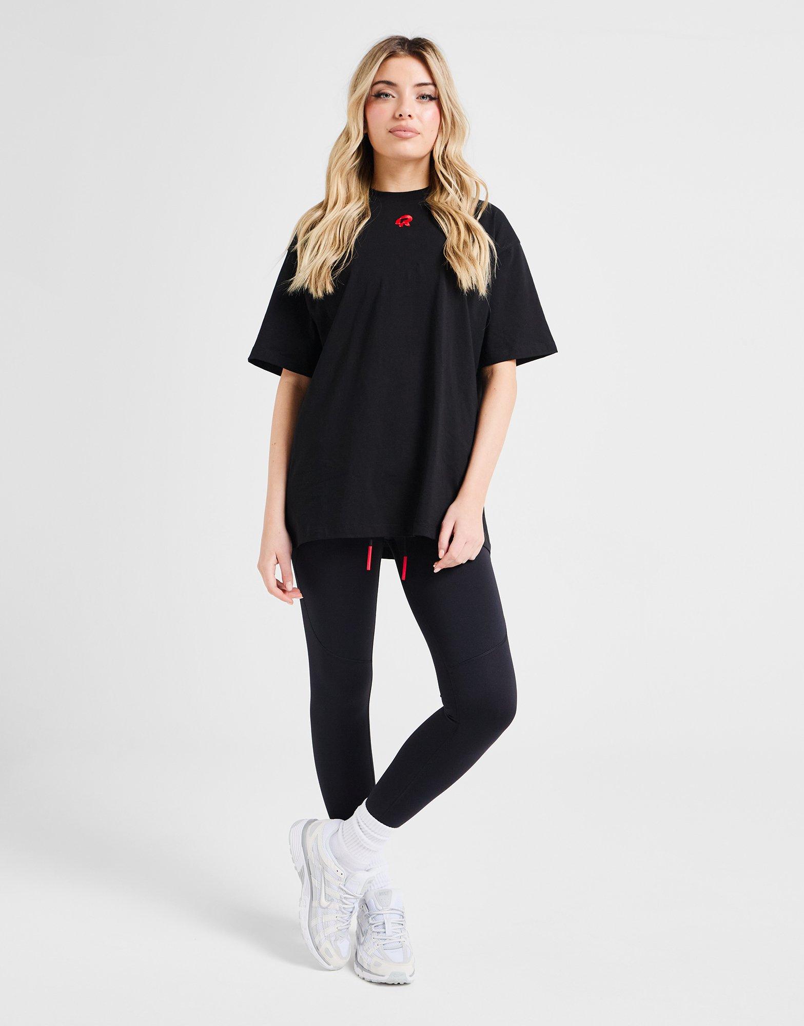 Red Run Activewear Inky Oversized T-Shirt
