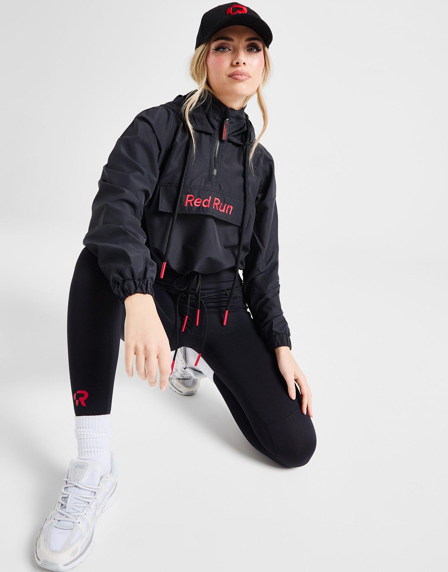 Red Run Activewear Inky Cropped Windbreaker