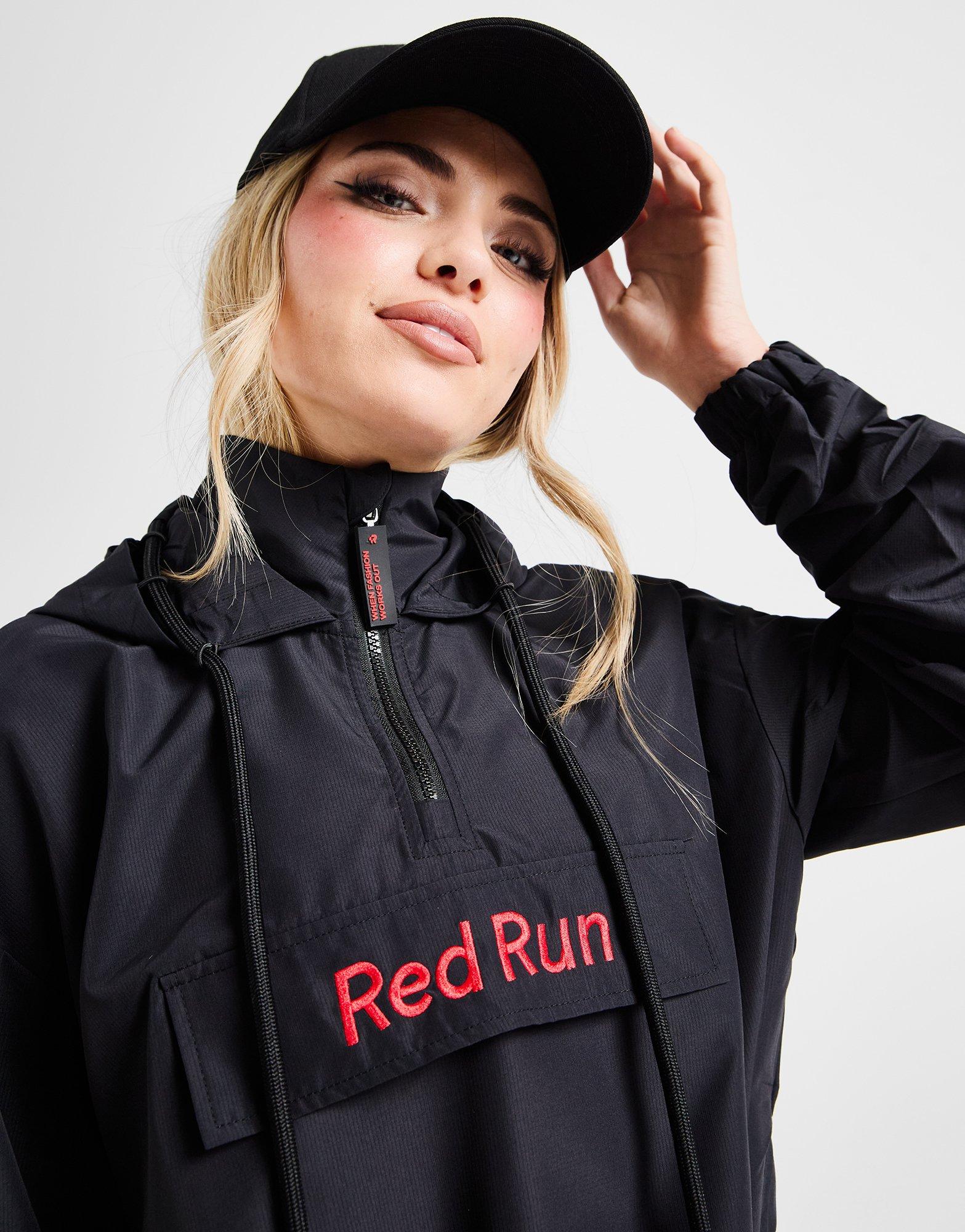 Red Run Activewear Inky Cropped Windbreaker
