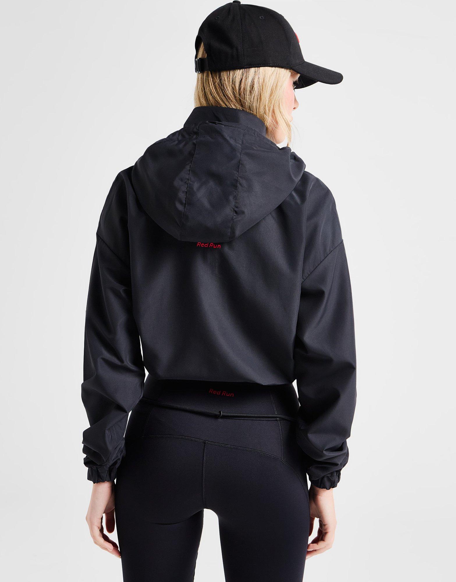 Red Run Activewear Inky Cropped Windbreaker