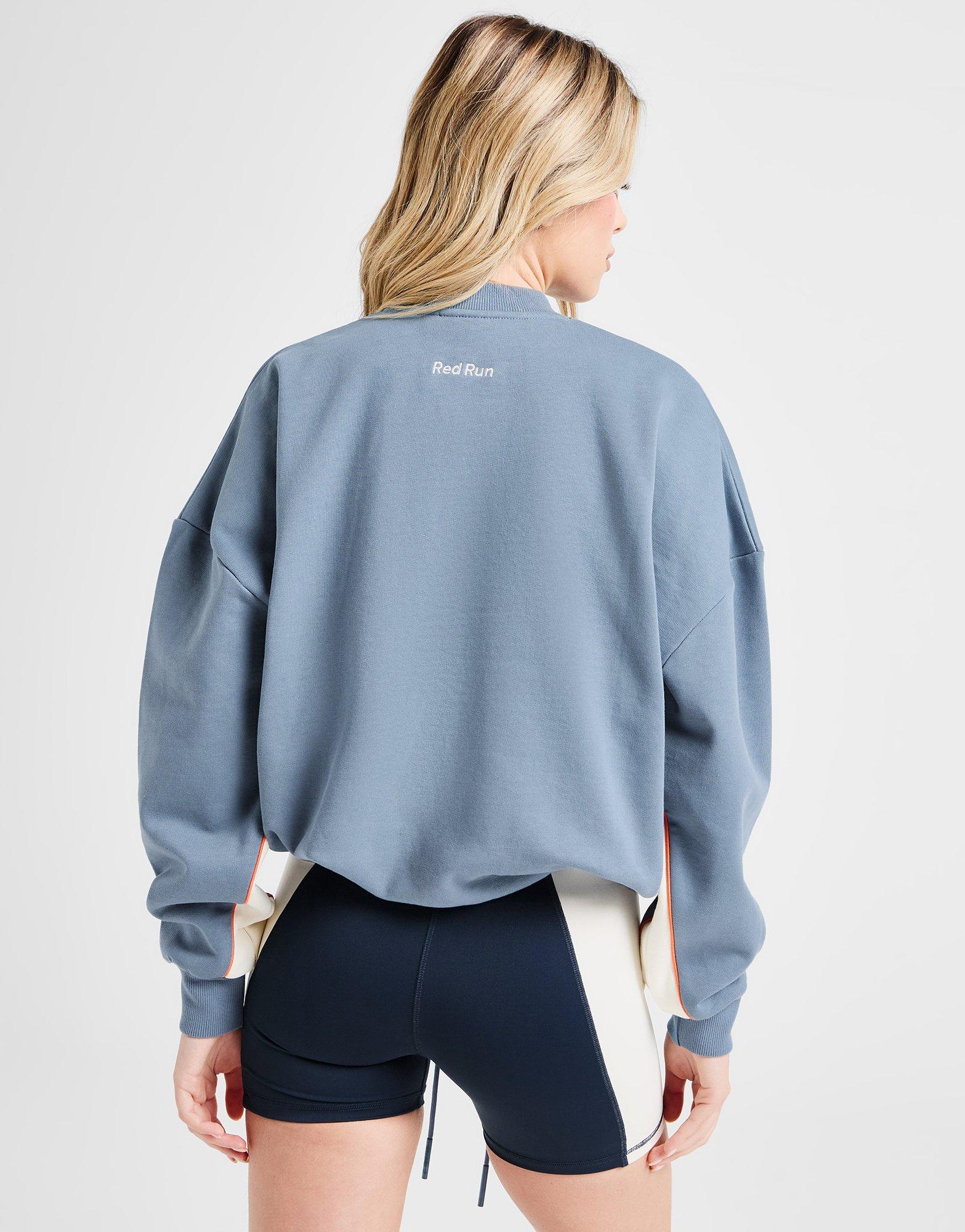 Red Run Activewear Muse Oversized Crew Sweatshirt