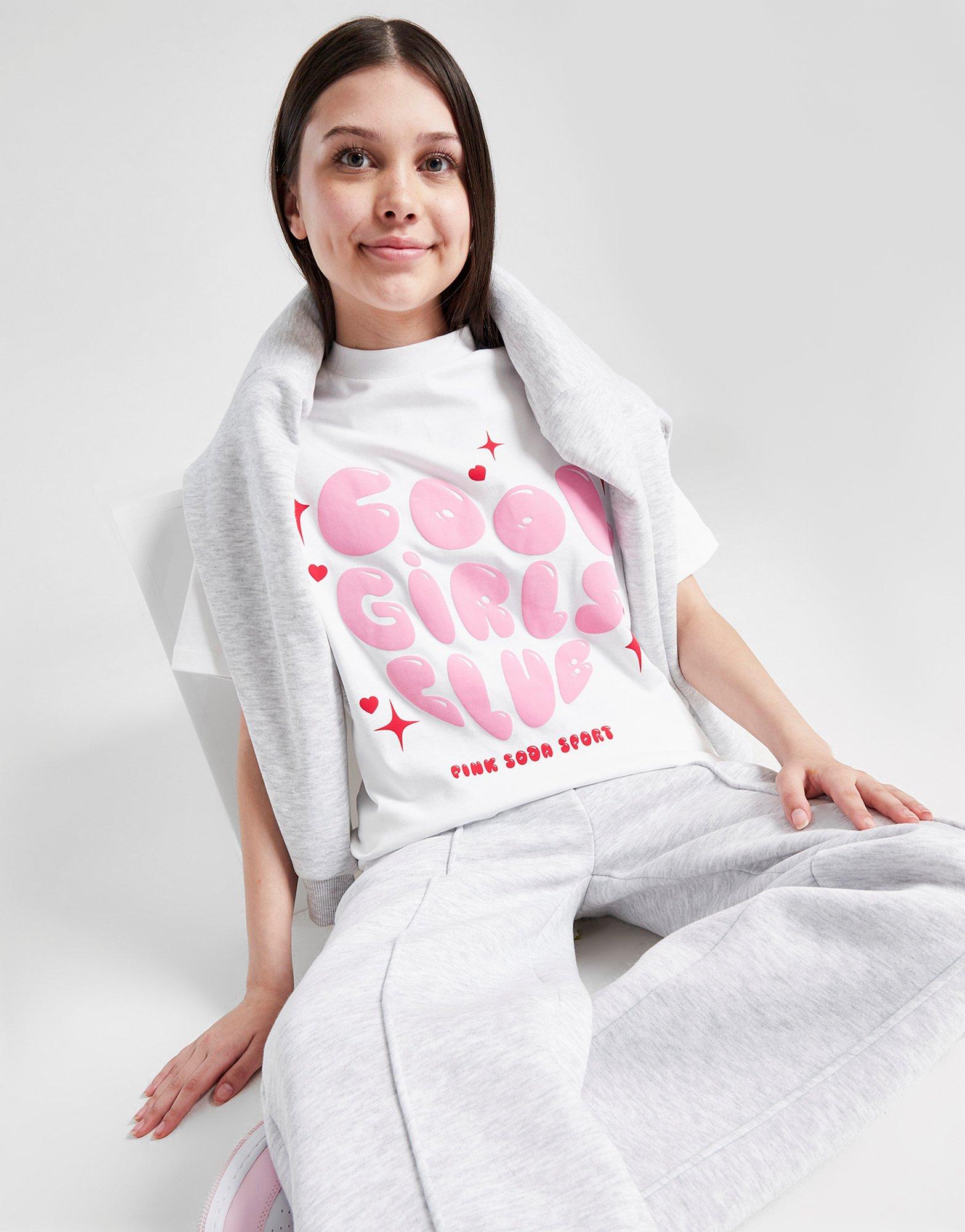 Pink Soda Sport Girls\' Cool Girl T-Shirt Junior