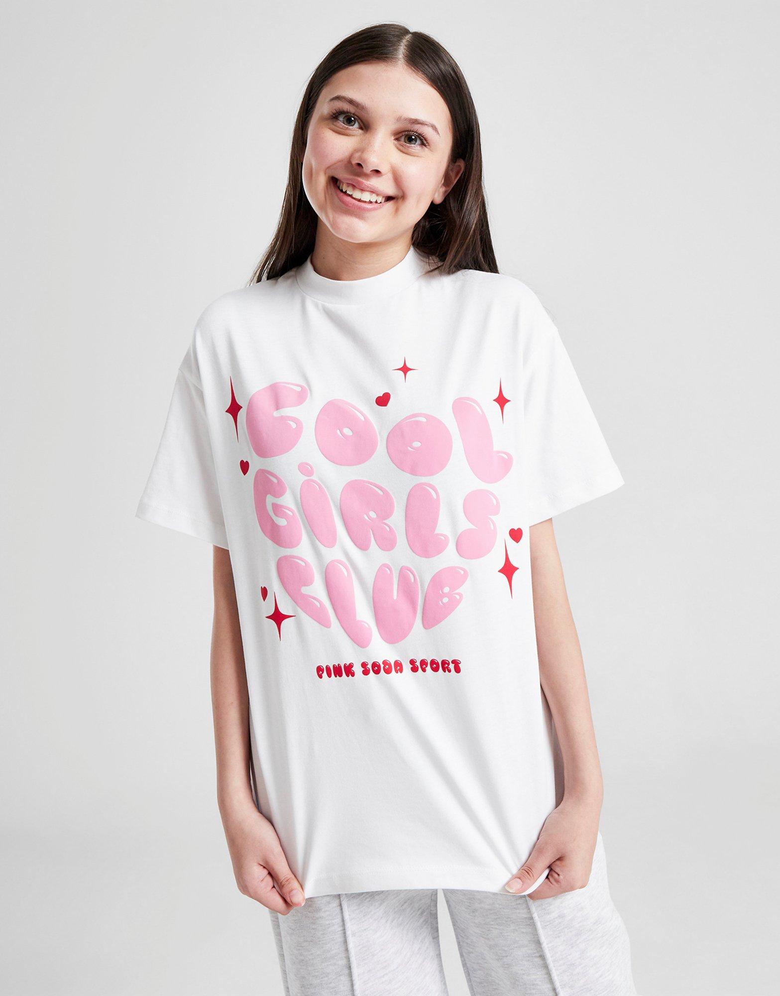 Pink Soda Sport Girls\' Cool Girl T-Shirt Junior