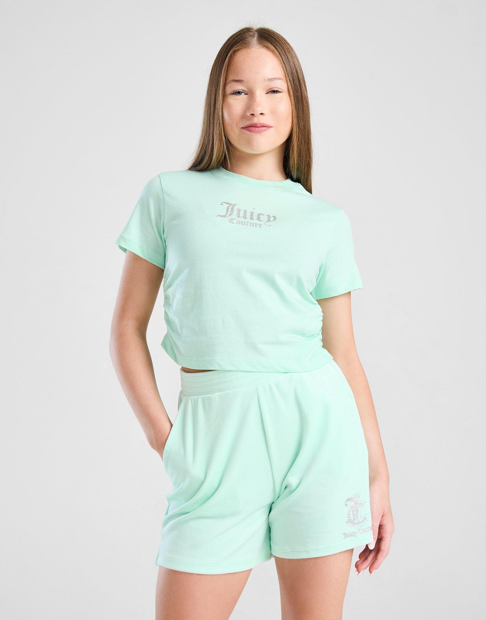 JUICY COUTURE Girls\' Baby T-Shirt/Shorts Set Junior