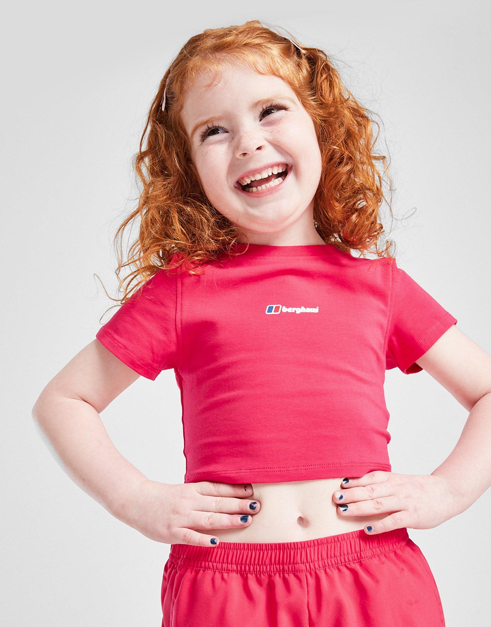 Berghaus Girls\' Raise T-Shirt/Shorts Set Children