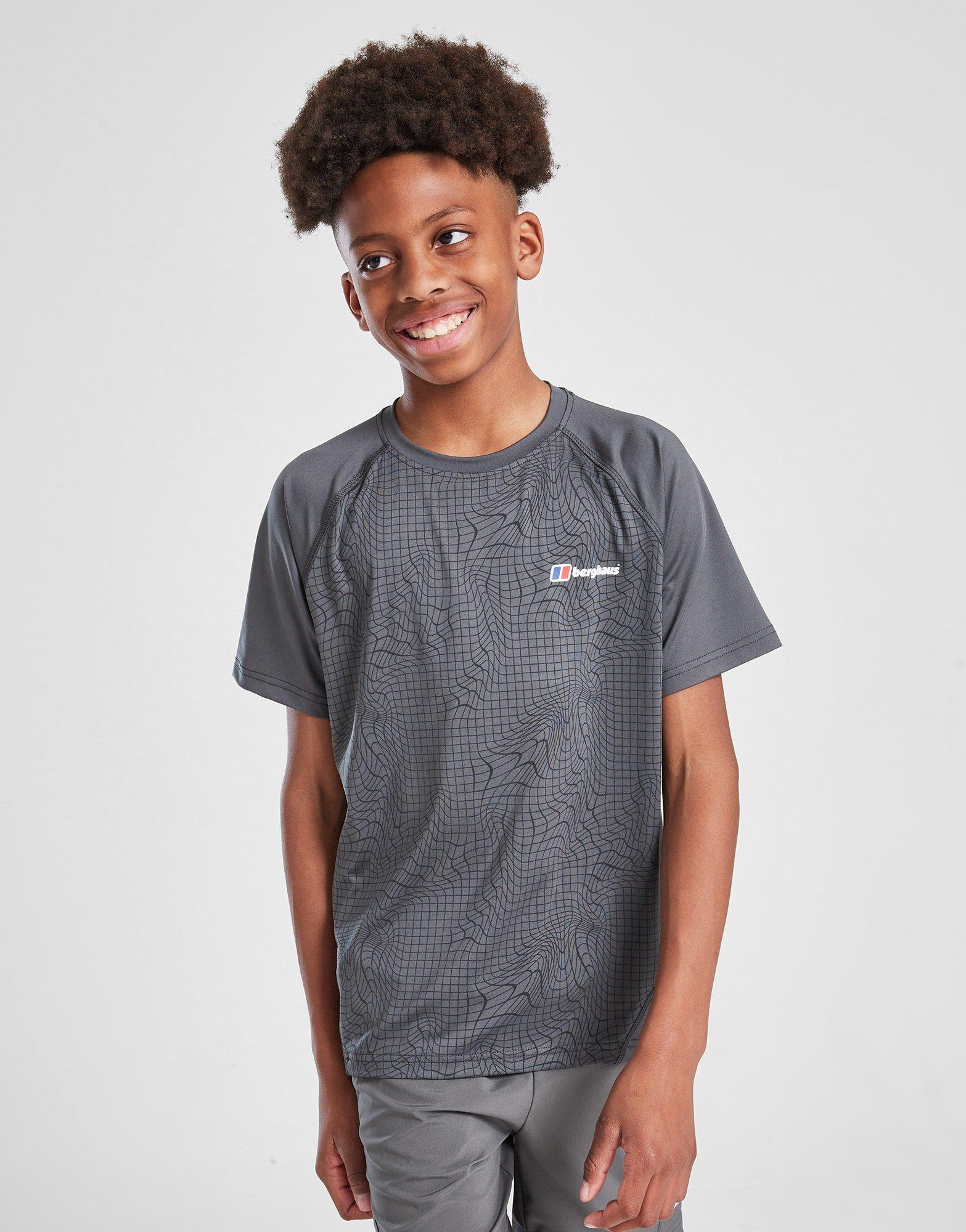 Berghaus All Over Print Grid T-Shirt Kinder