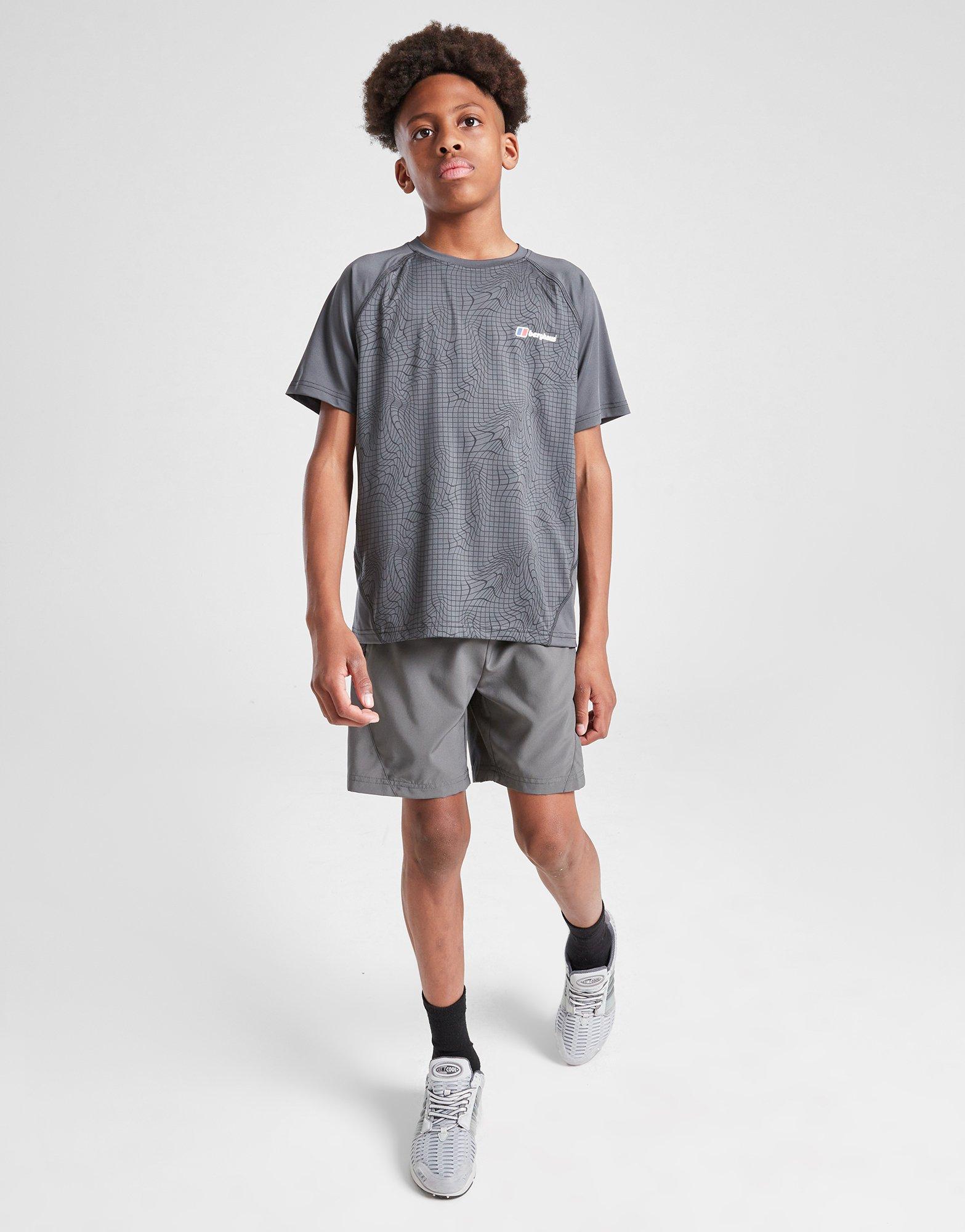 Berghaus All Over Print Grid T-Shirt Kinder