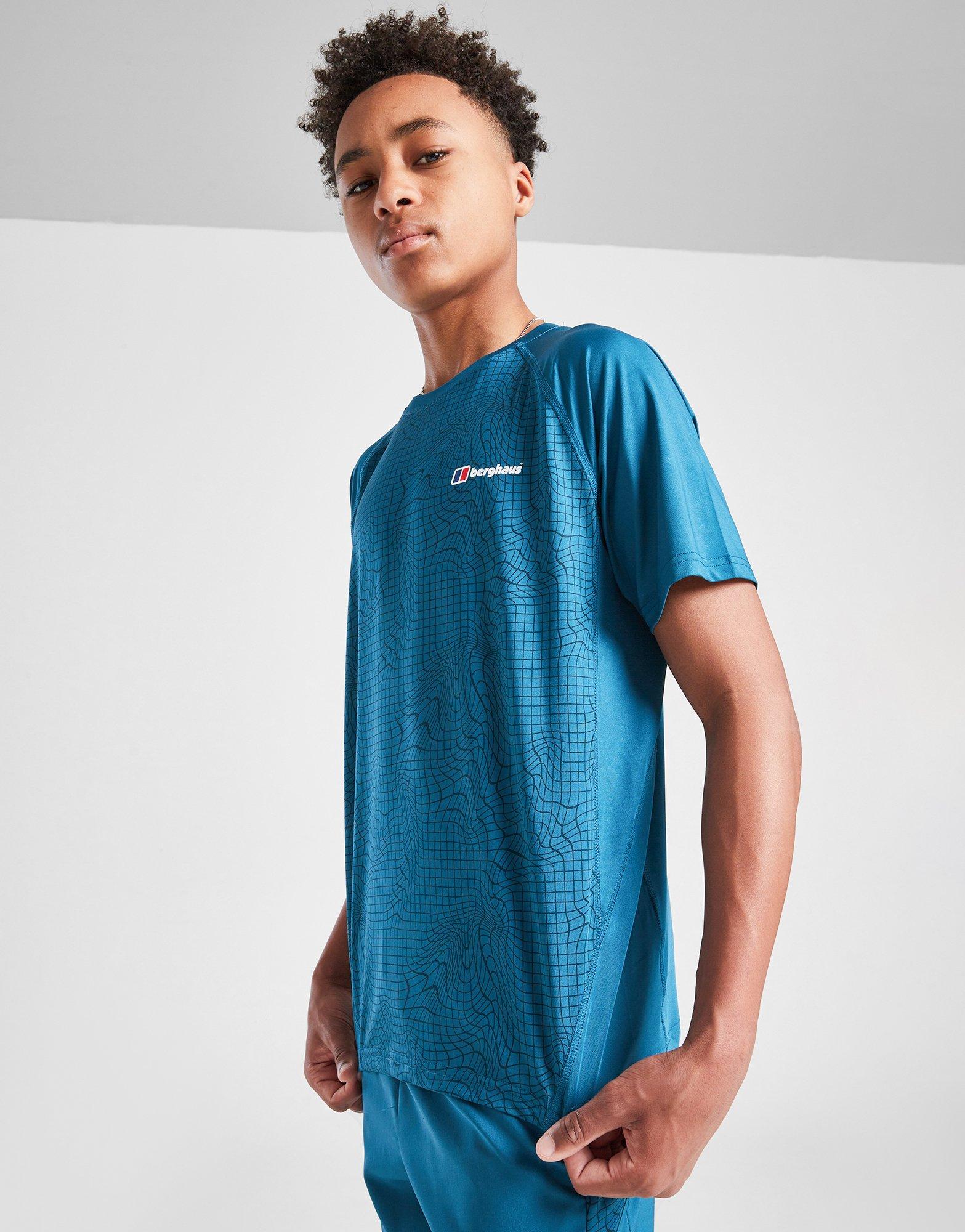 Berghaus All Over Print Grid T-Shirt Kinder Berghaus All Over Print Grid T-Shirt Kinder