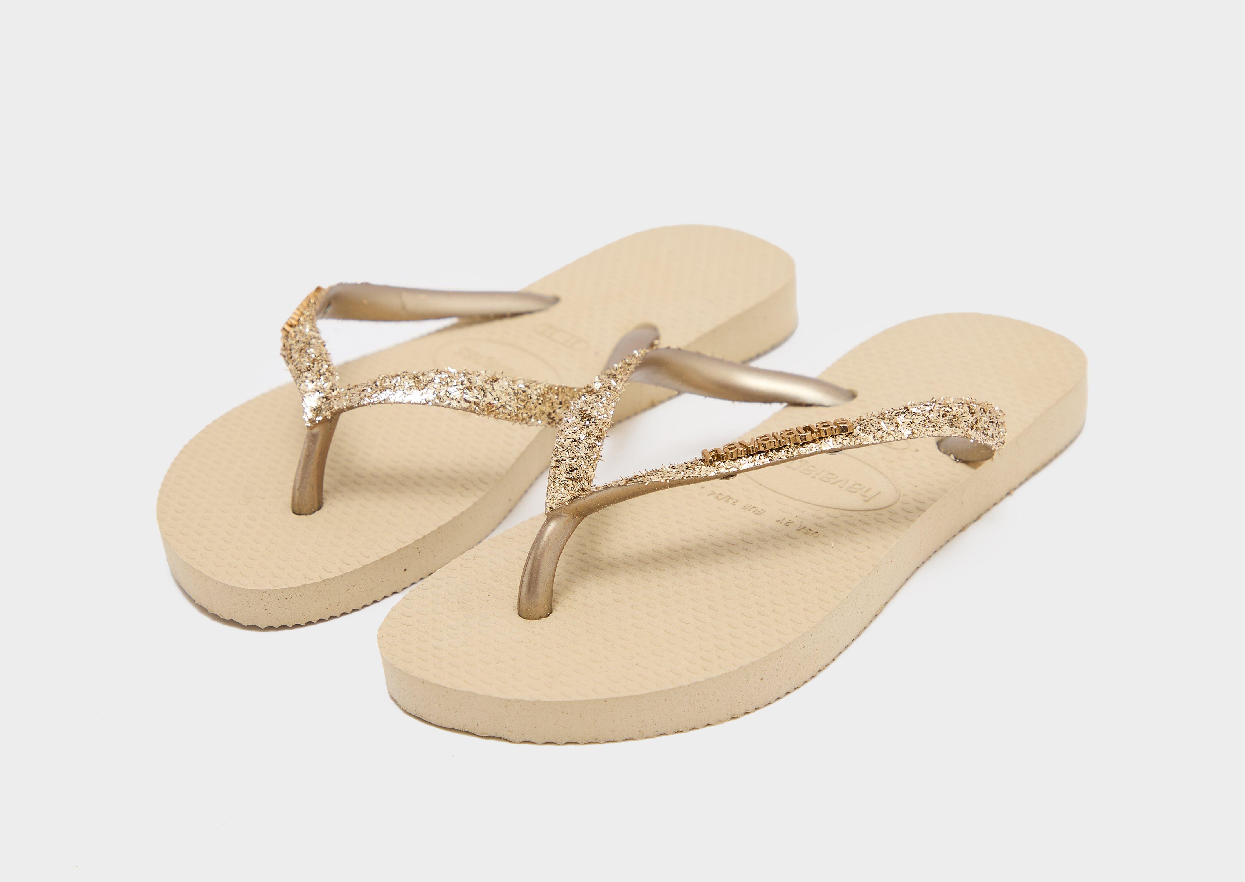 Havaianas Slim Glitter Flim Flops Children Havaianas Slim Glitter Flim Flops Children