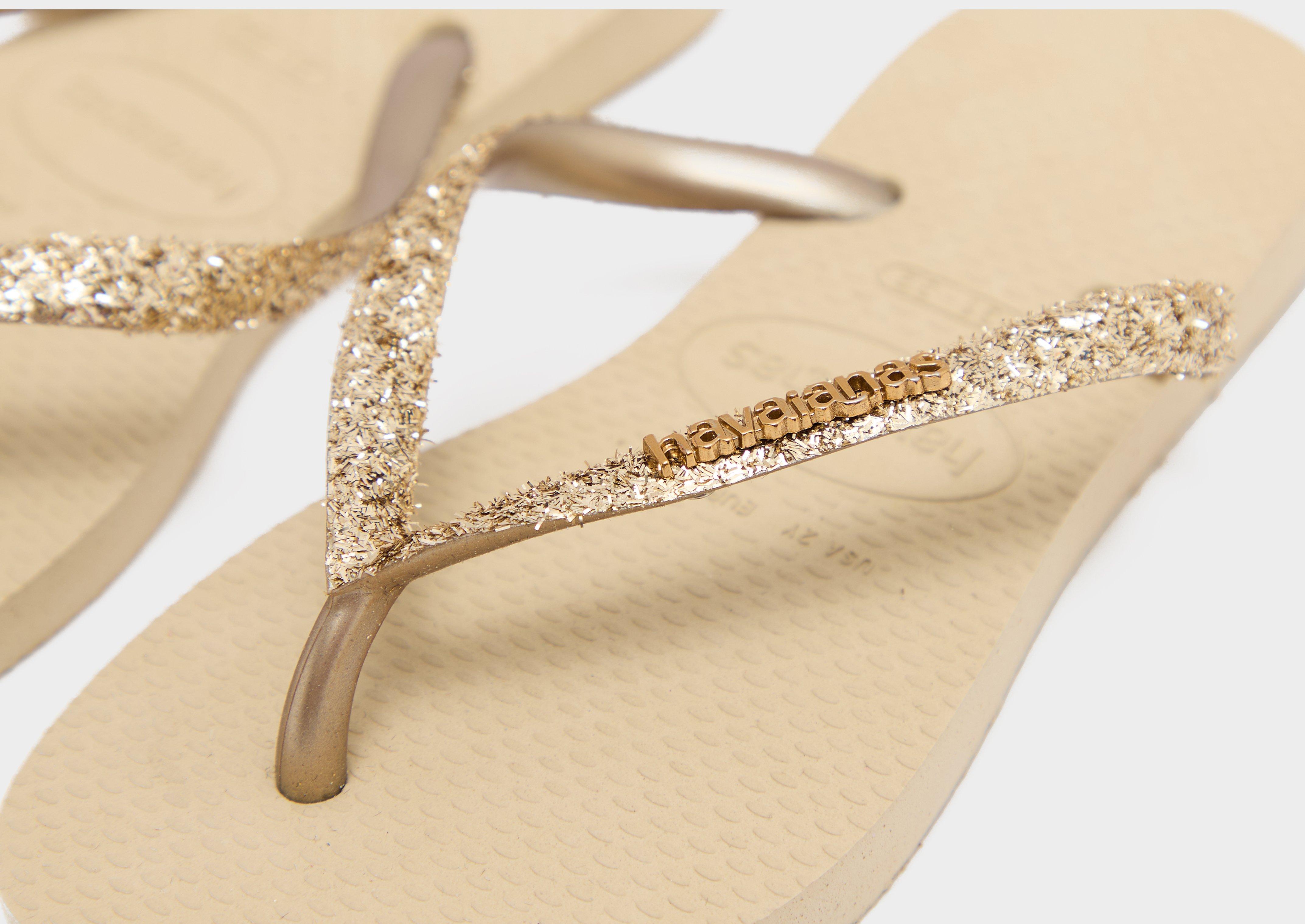 Havaianas Slim Glitter Flim Flops Children Havaianas Slim Glitter Flim Flops Children