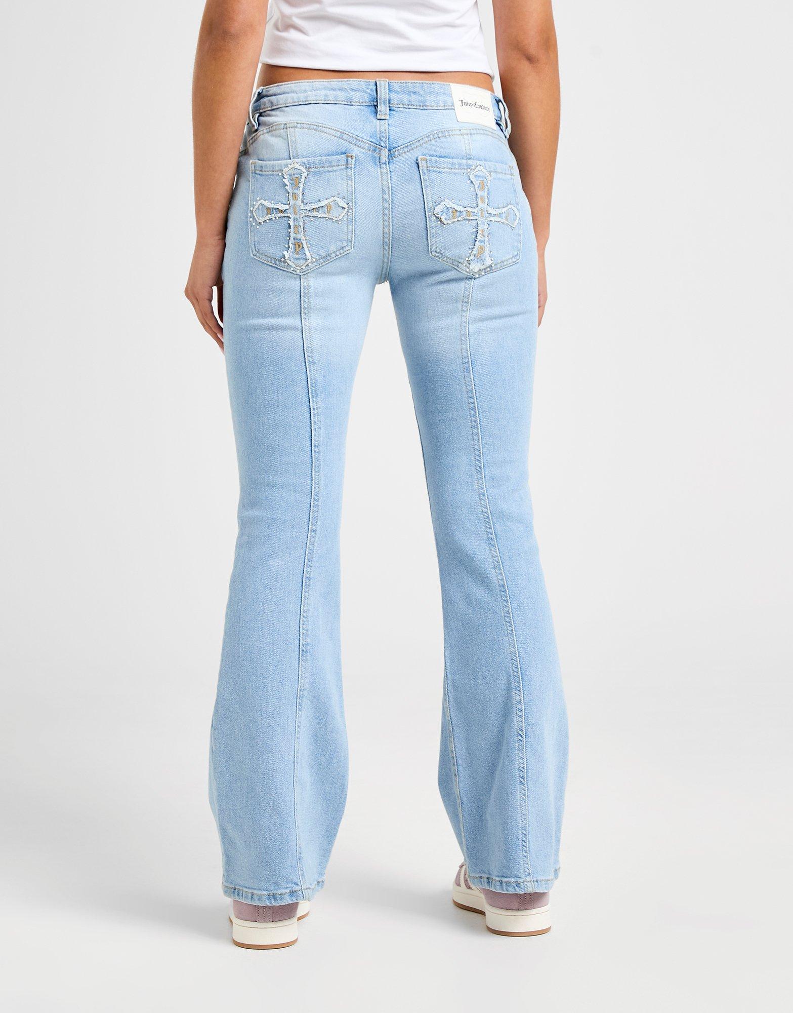 JUICY COUTURE Diamante Cross Jeans JUICY COUTURE Diamante Cross Jeans