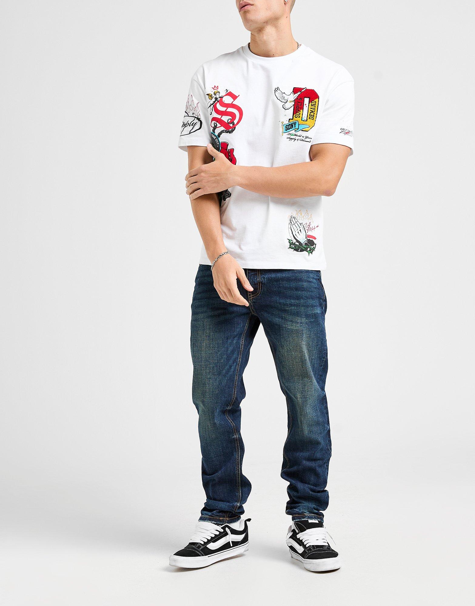 Supply & Demand Washed Core Slim Jeans