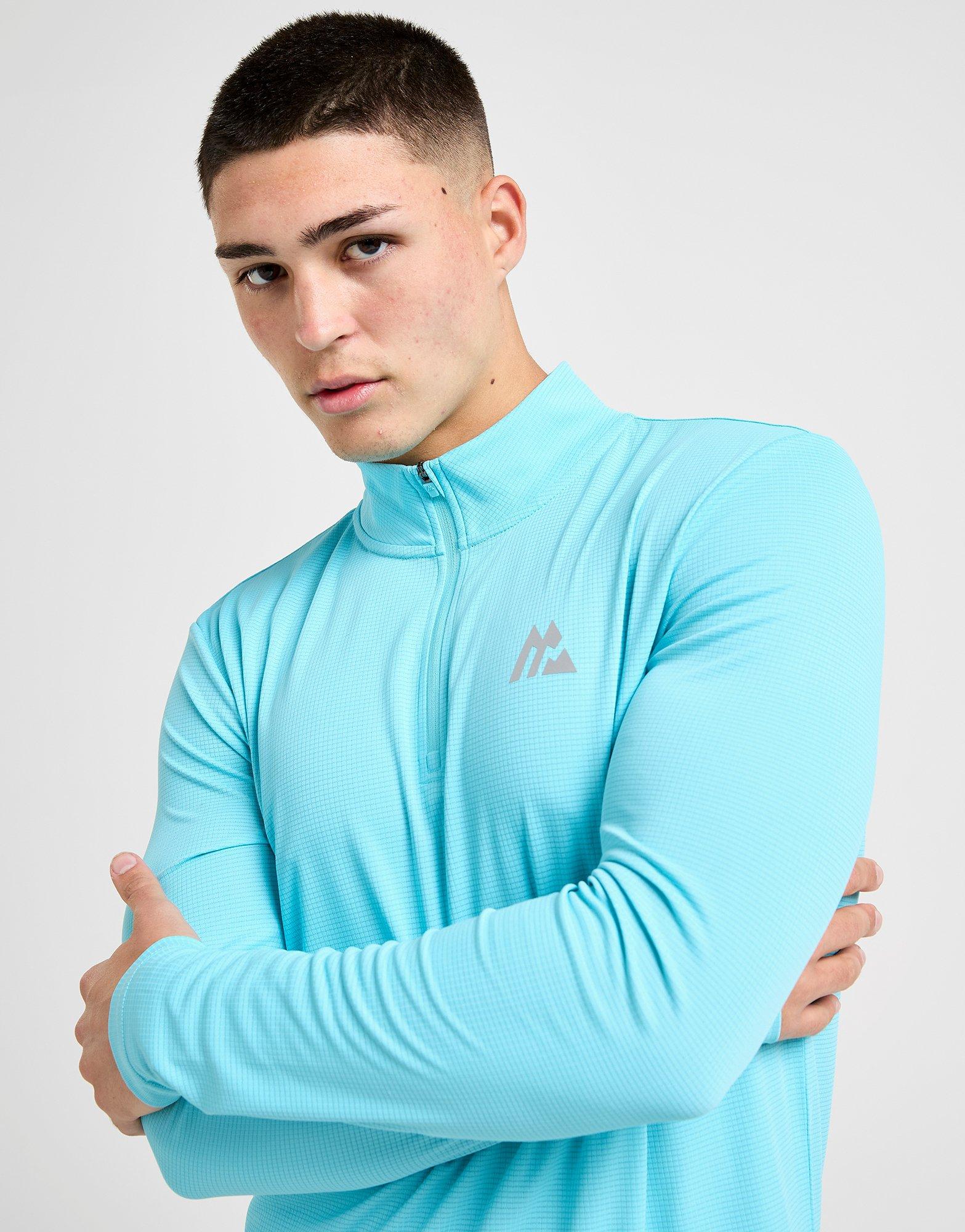 MONTIREX Peak Gridded 1/4 Zip Top MONTIREX Peak Gridded 1/4 Zip Top