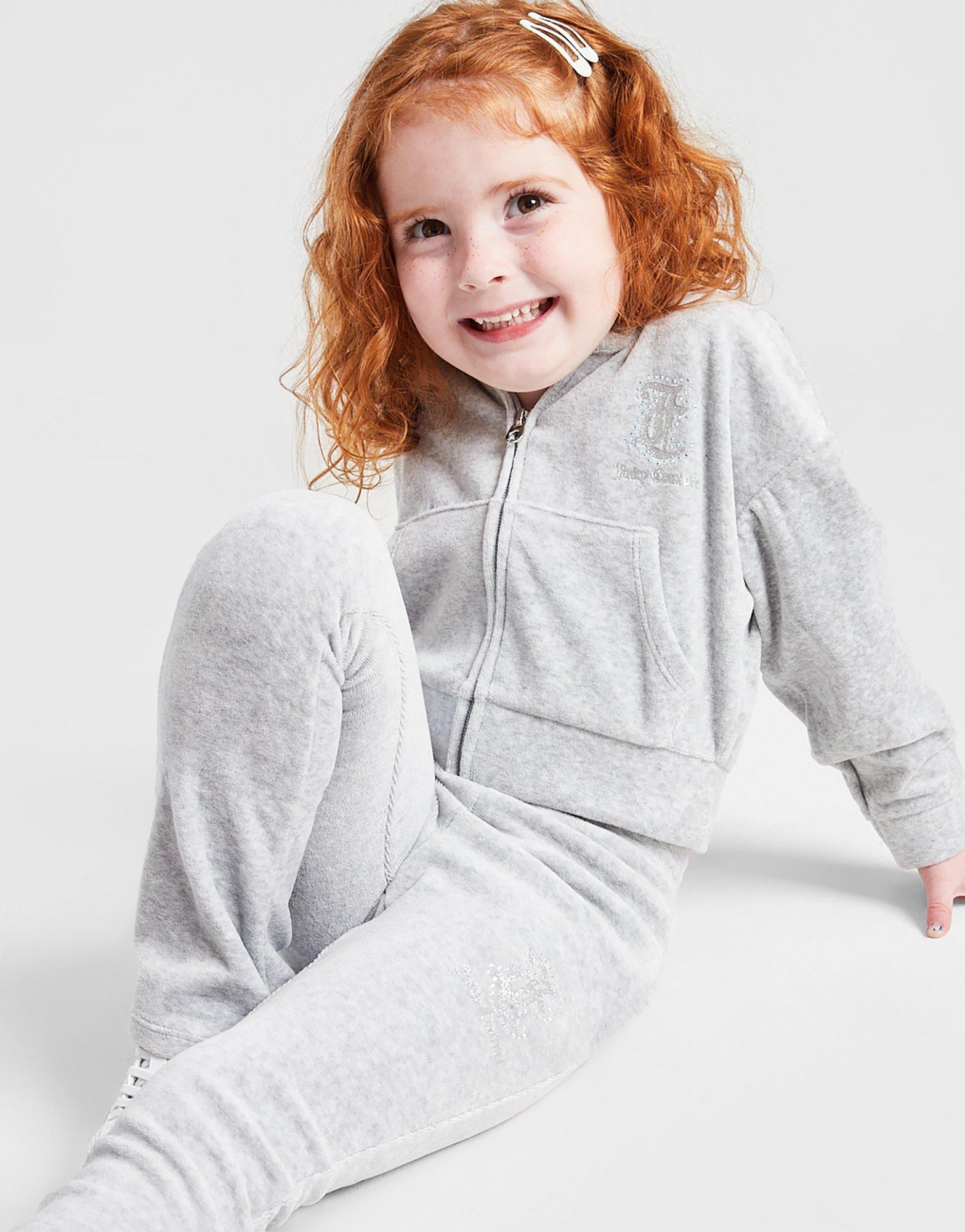 JUICY COUTURE Velour Hoodie/Flares Trainingsanzug Kleinkinder