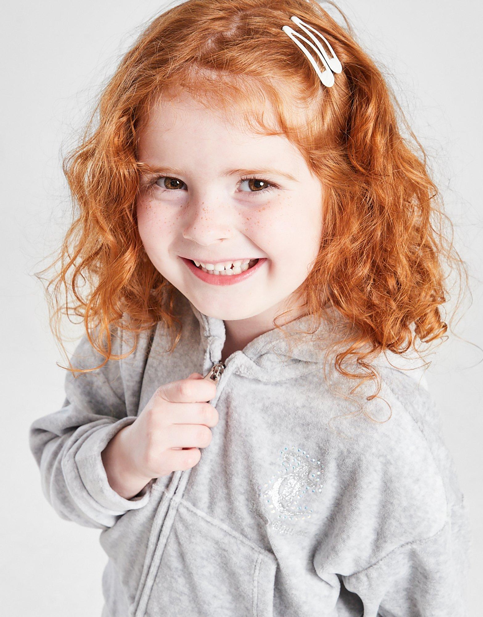 JUICY COUTURE Velour Hoodie/Flares Trainingsanzug Kleinkinder