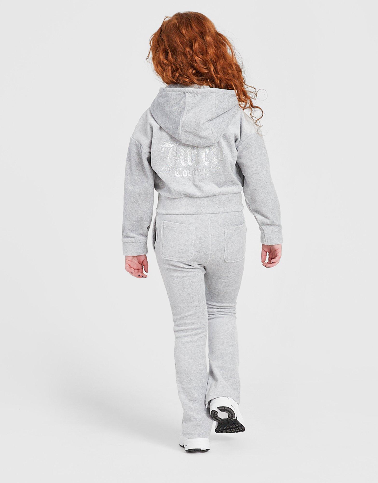 JUICY COUTURE Velour Hoodie/Flares Trainingsanzug Kleinkinder