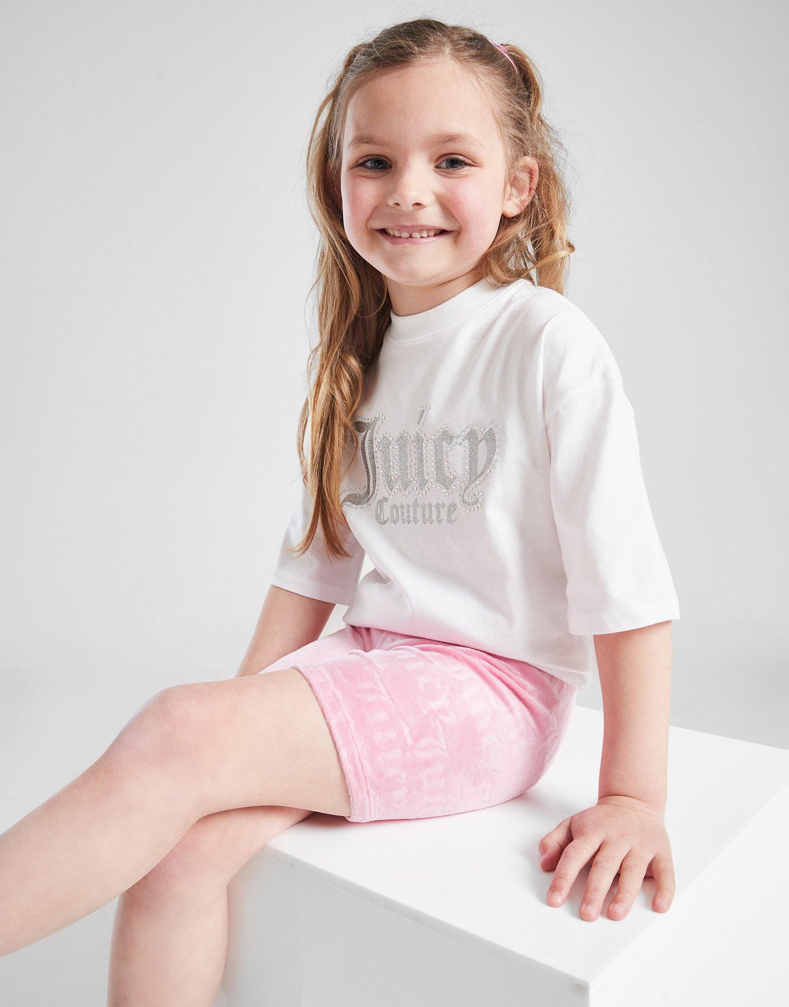 JUICY COUTURE T-Shirt/Mono Radlerhose Set Kleinkinder